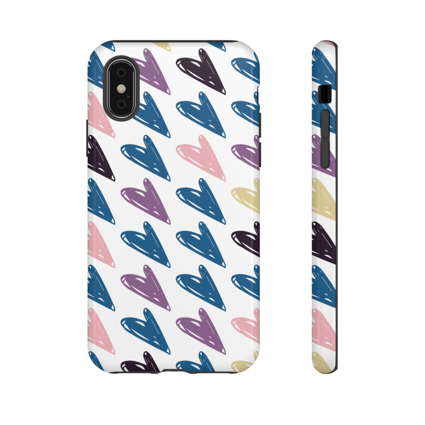 Pretty Hearts Tough Case