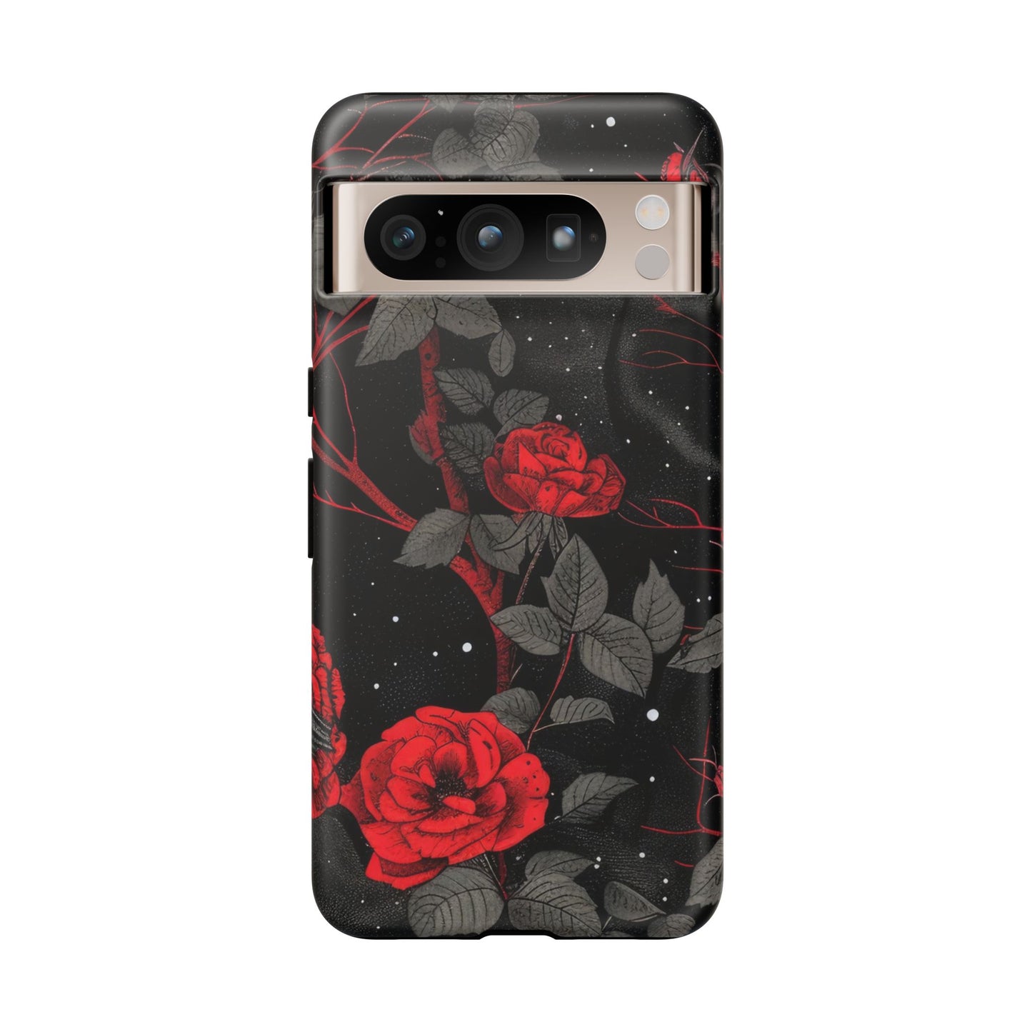 Dark Red Roses  - Tough Phone Case