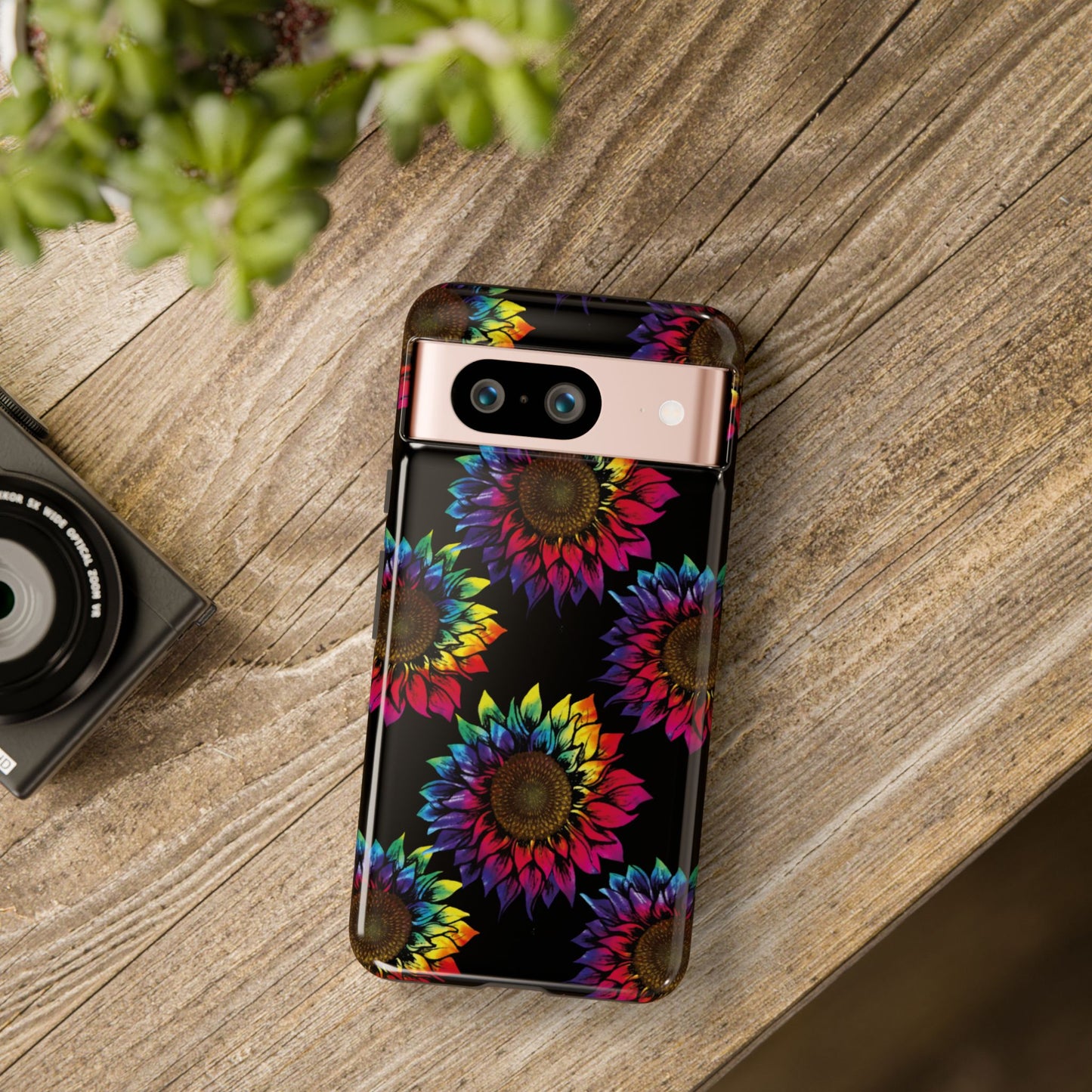 Rainbow Sunflowers - Tough Phone Case