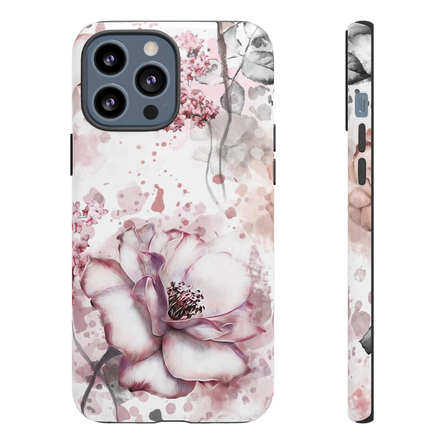 Pale Pink Florals  - Tough Phone Case