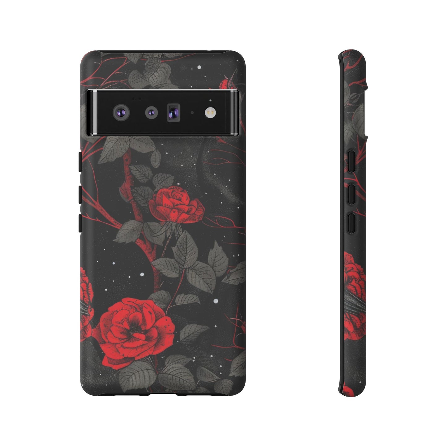 Dark Red Roses  - Tough Phone Case