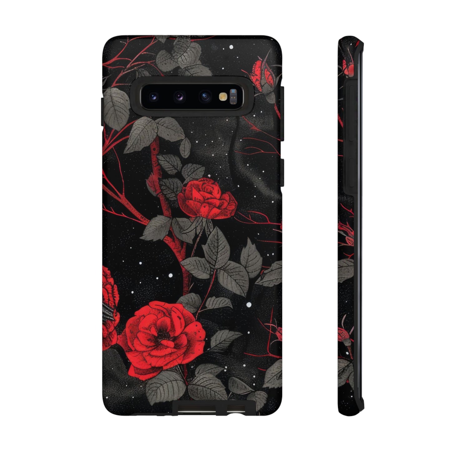 Dark Red Roses  - Tough Phone Case