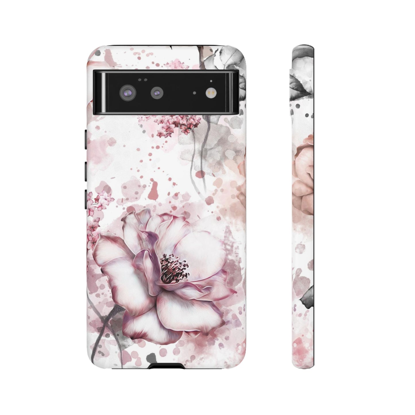 Pale Pink Florals  - Tough Phone Case