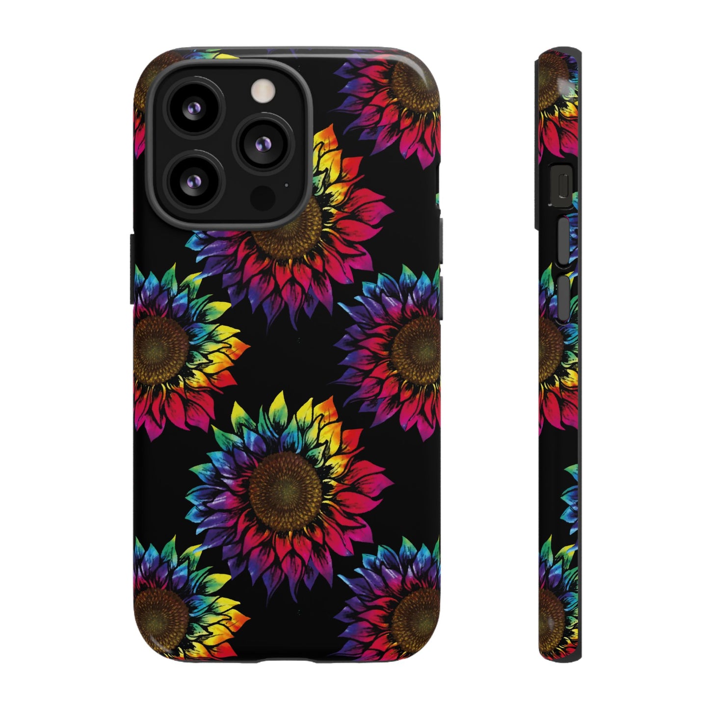 Rainbow Sunflowers - Tough Phone Case