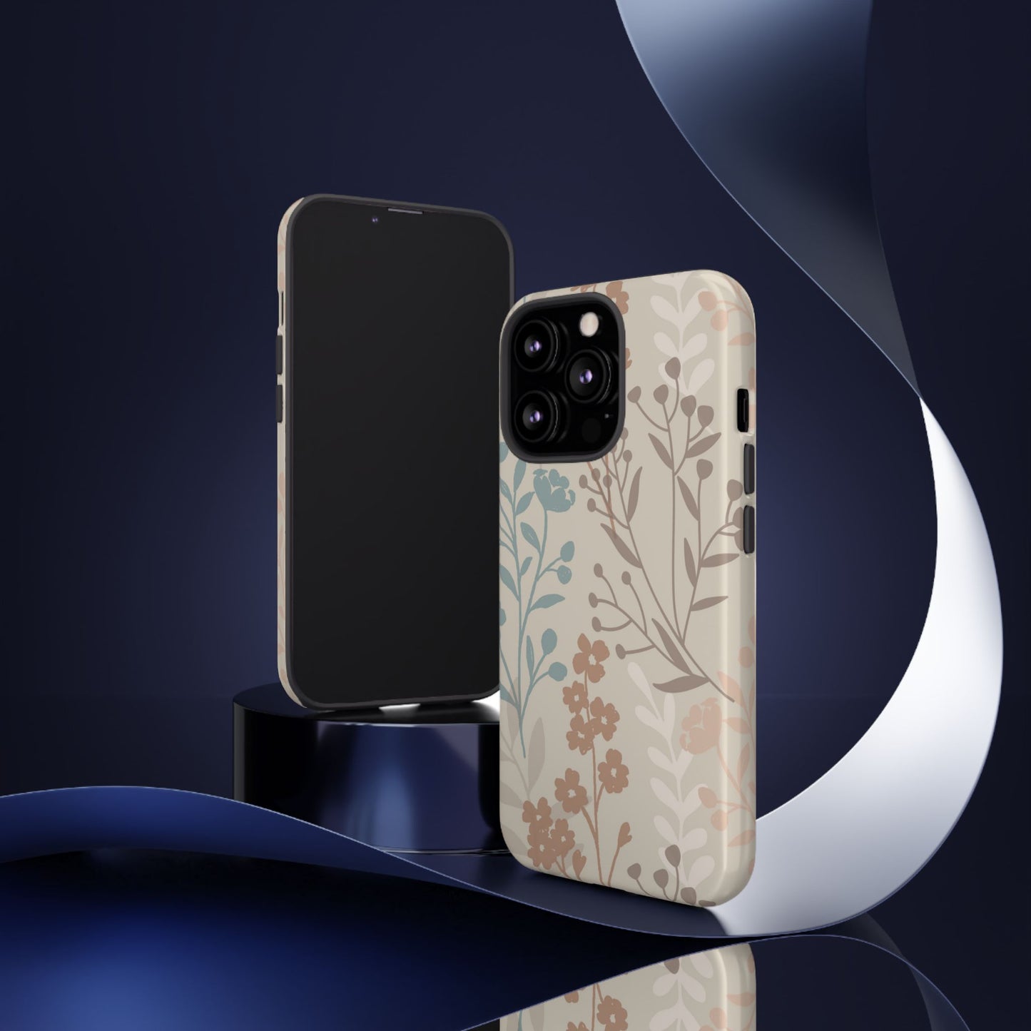 Gentle Boho Florals - Tough Phone Case