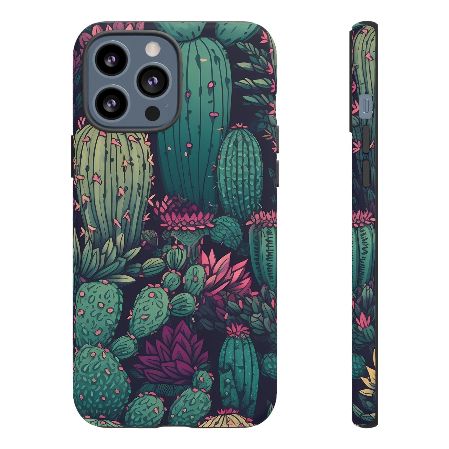 Succulent Garden Tough Phone Case – Bold & Stylish Protection for Plant Lovers