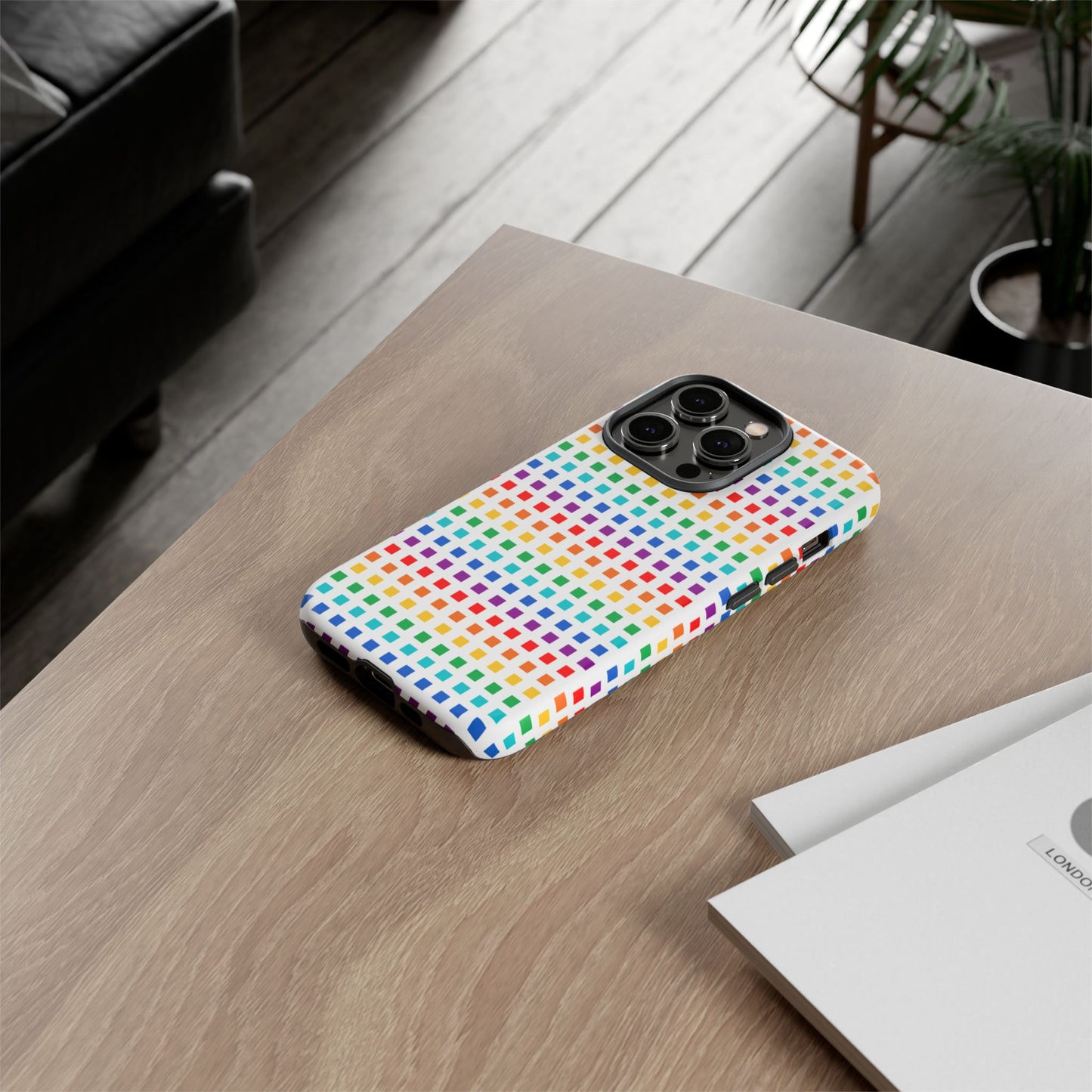Rainbow on white - Tough Case