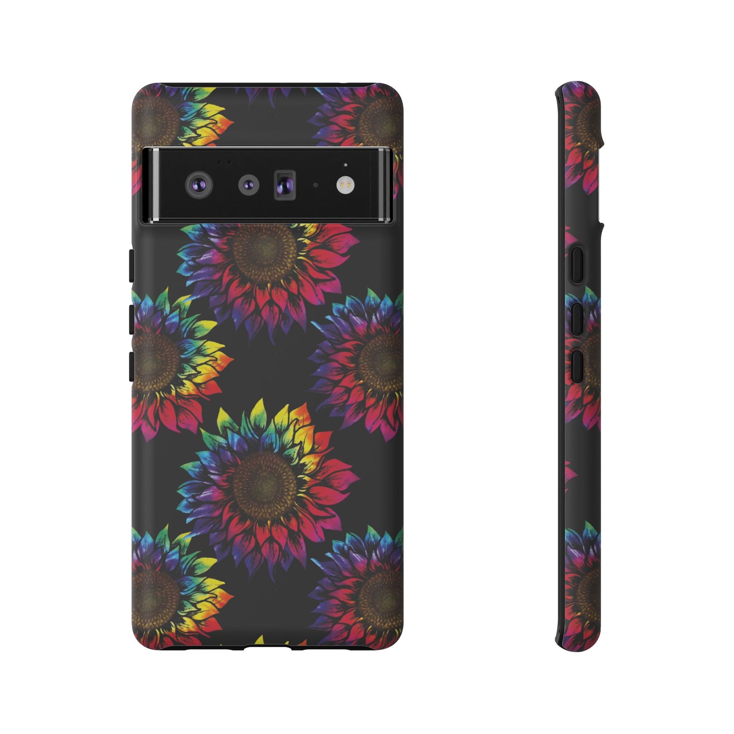 Rainbow Sunflowers - Tough Phone Case