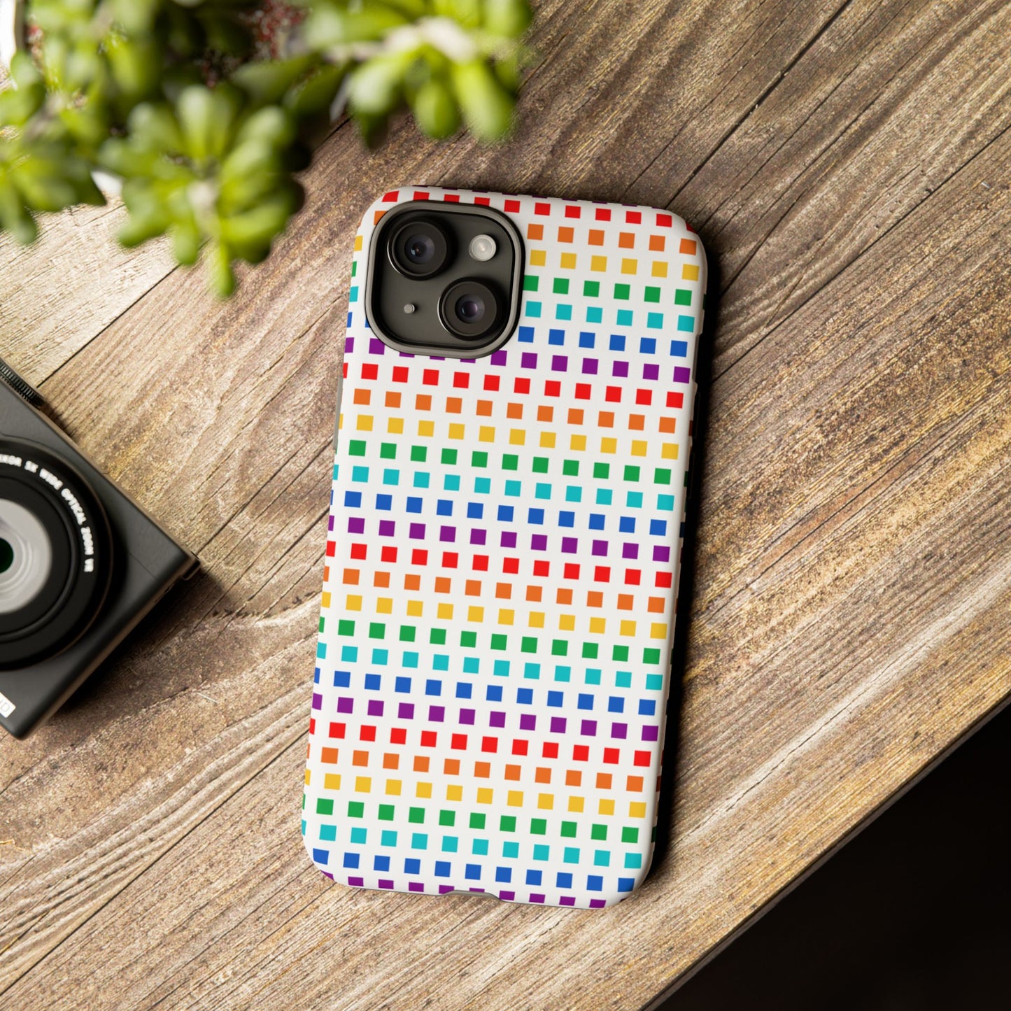 Rainbow on white - Tough Case