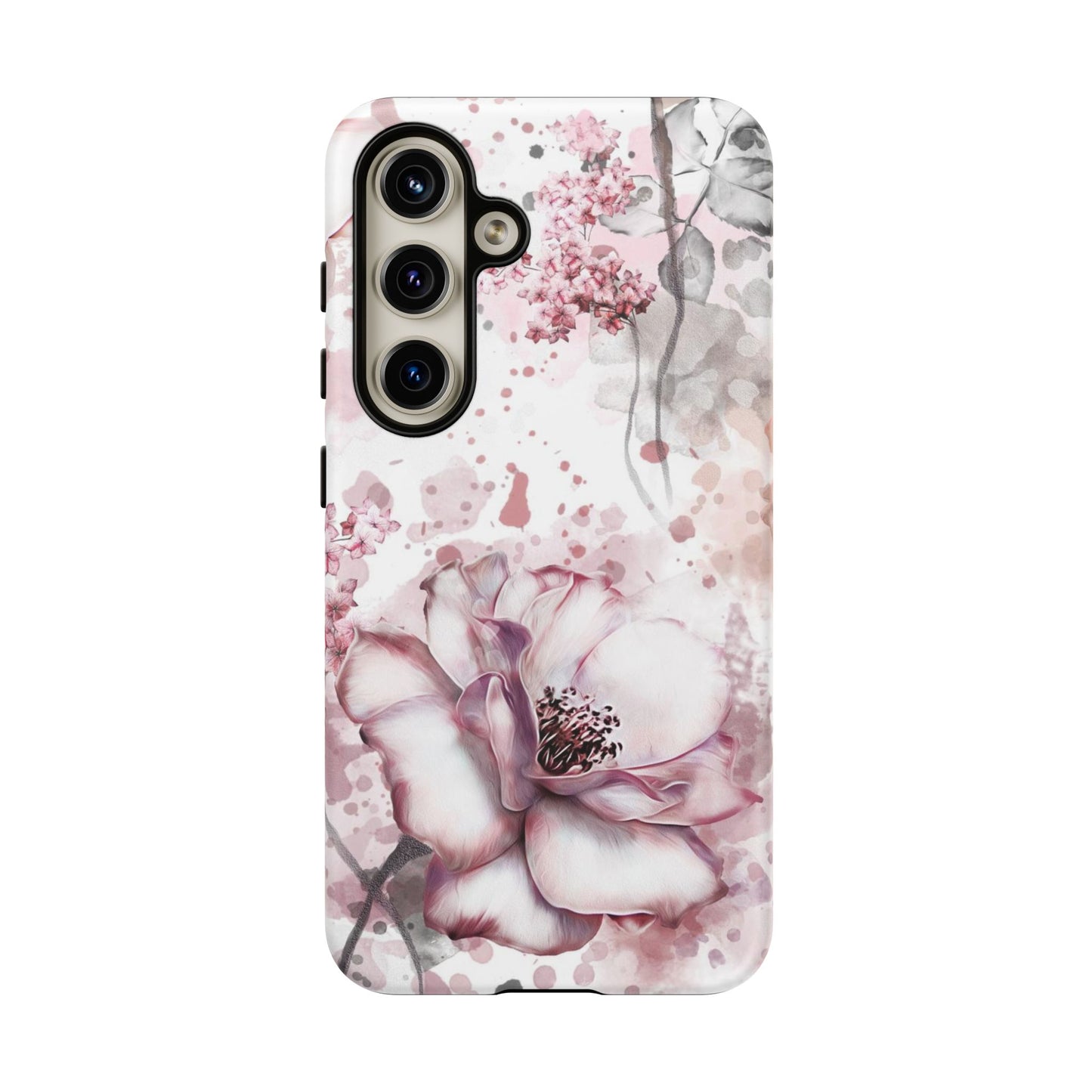 Pale Pink Florals  - Tough Phone Case