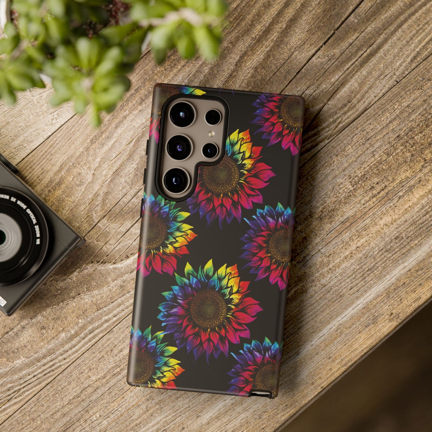 Rainbow Sunflowers - Tough Phone Case