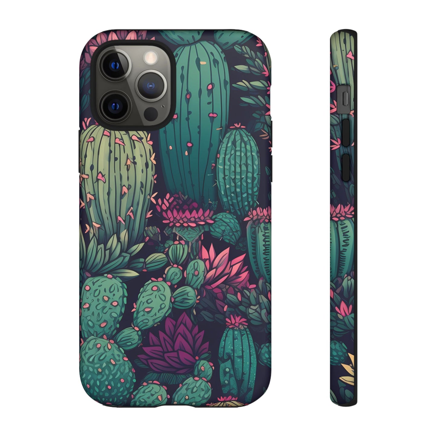 Succulent Garden Tough Phone Case – Bold & Stylish Protection for Plant Lovers