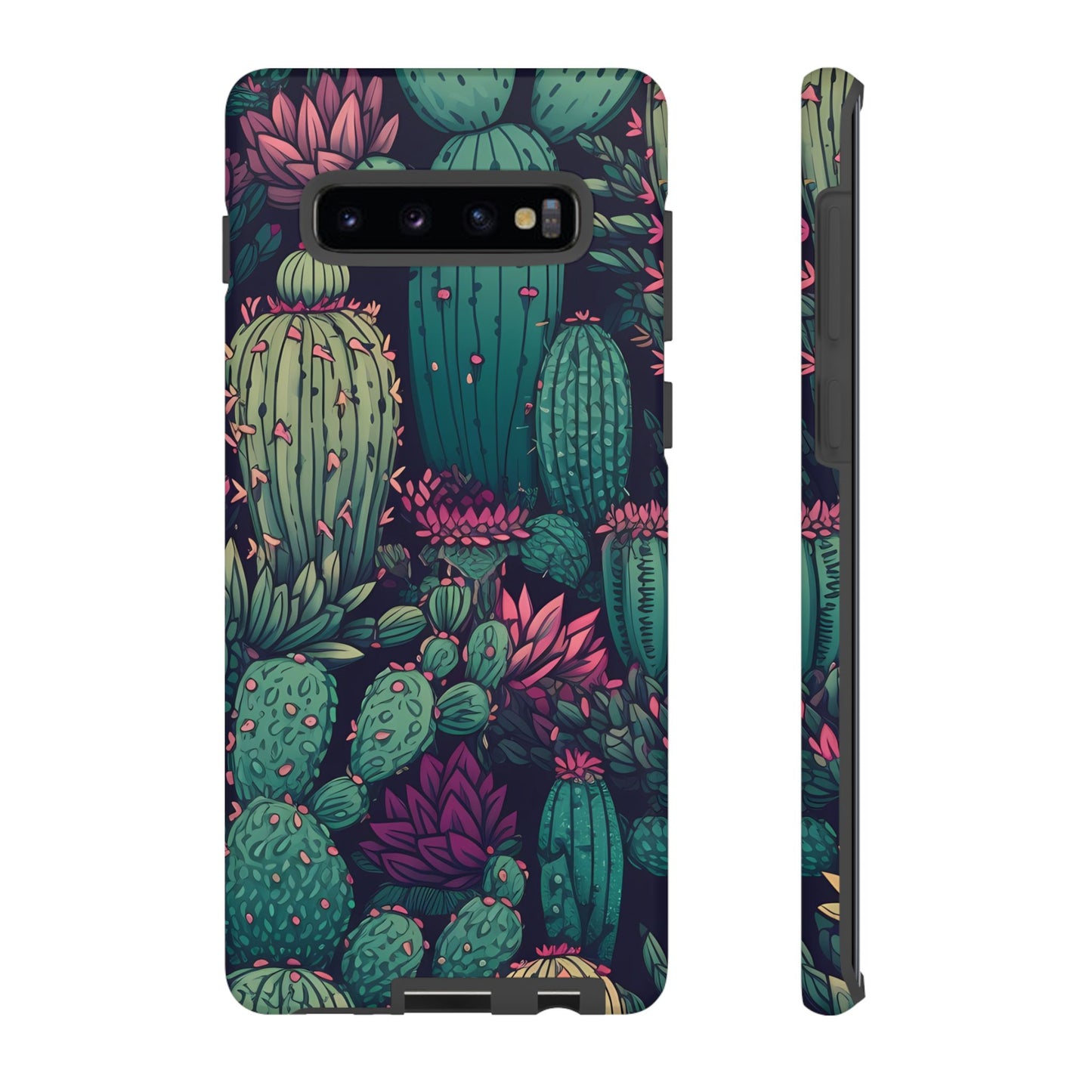 Succulent Garden Tough Phone Case – Bold & Stylish Protection for Plant Lovers
