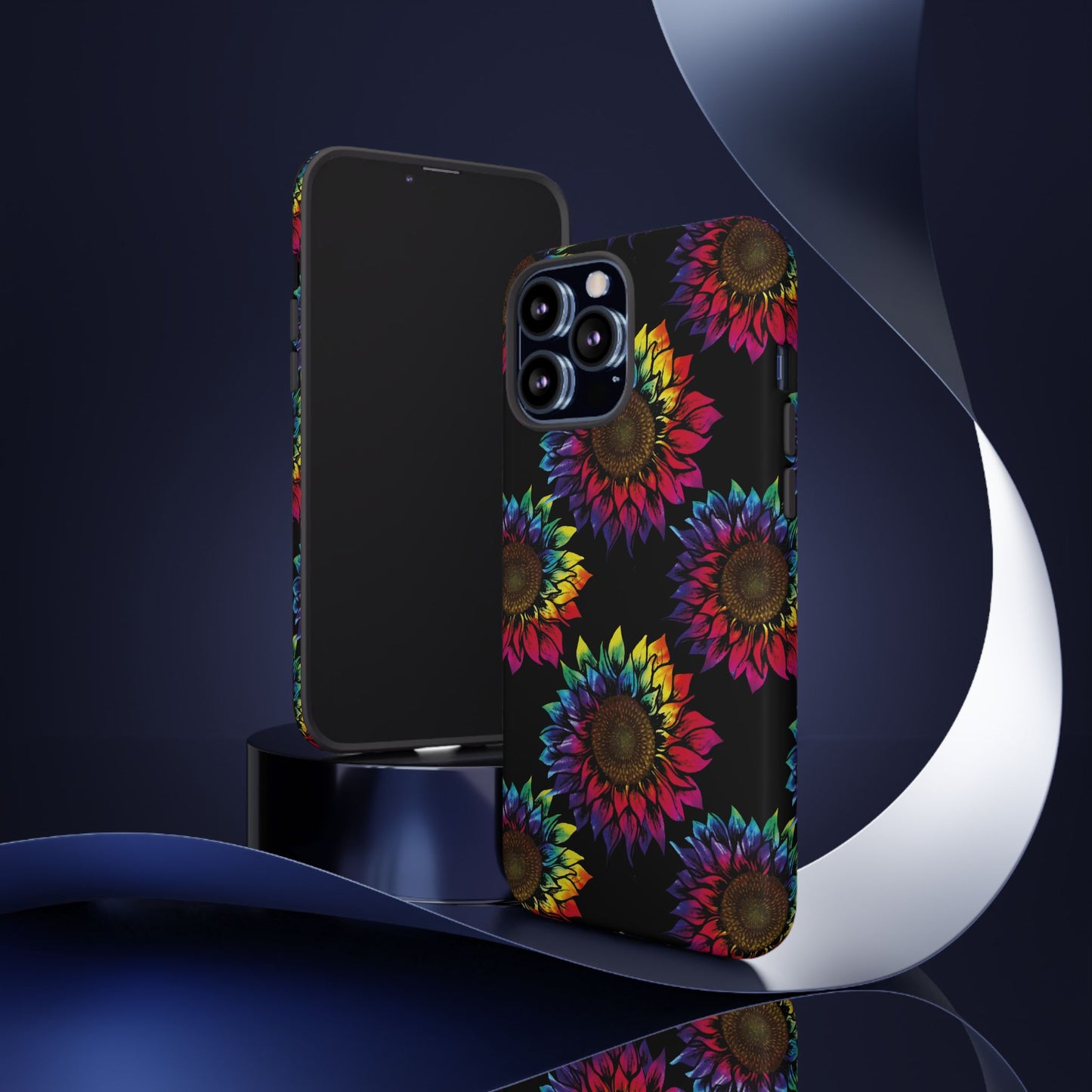 Rainbow Sunflowers - Tough Phone Case