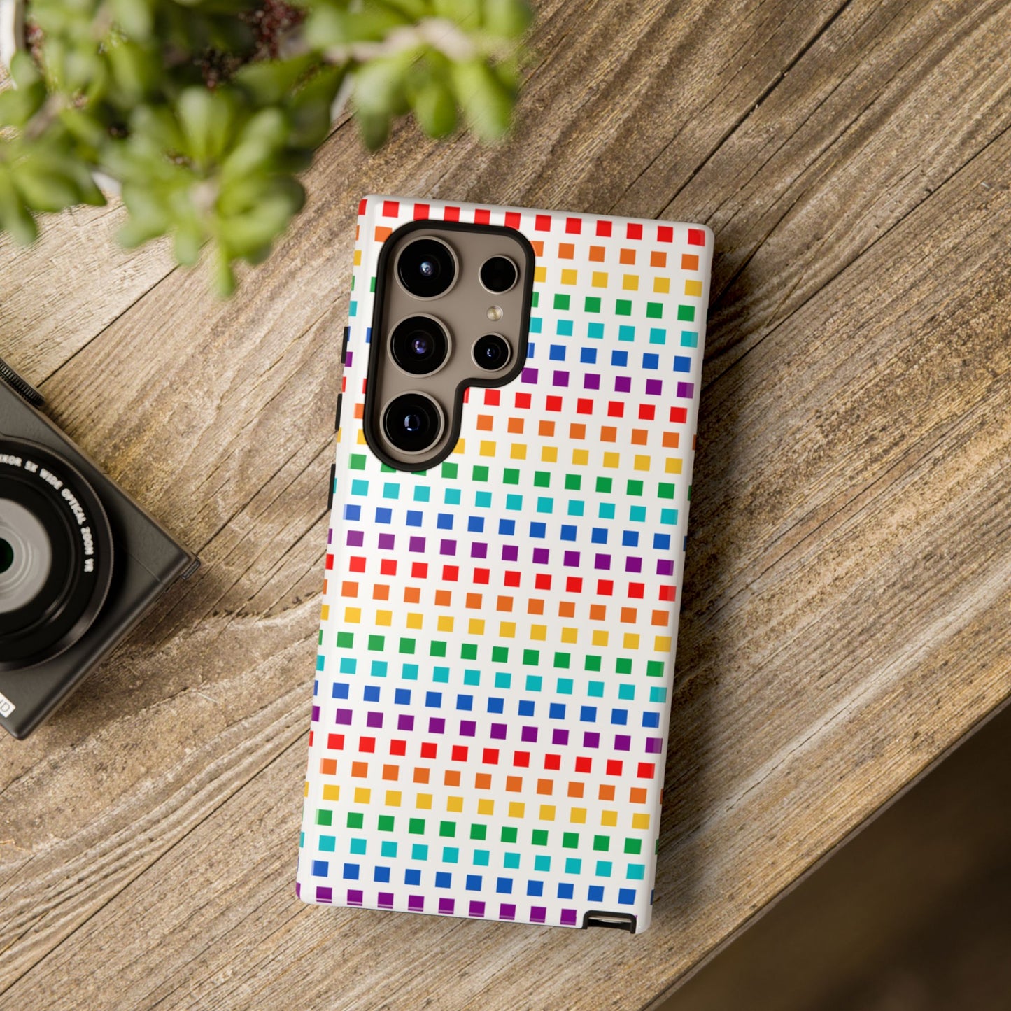 Rainbow on white - Tough Case