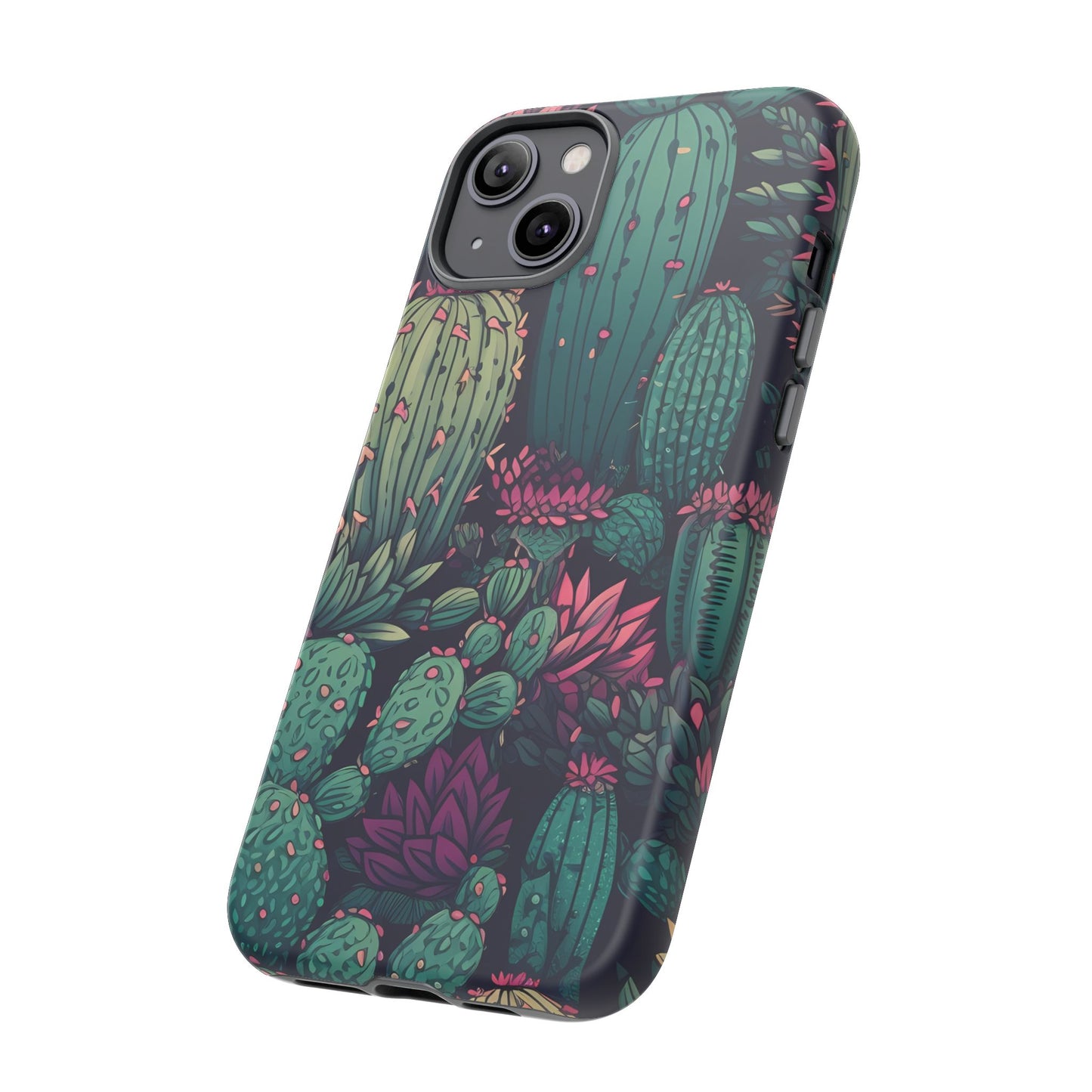 Succulent Garden Tough Phone Case – Bold & Stylish Protection for Plant Lovers