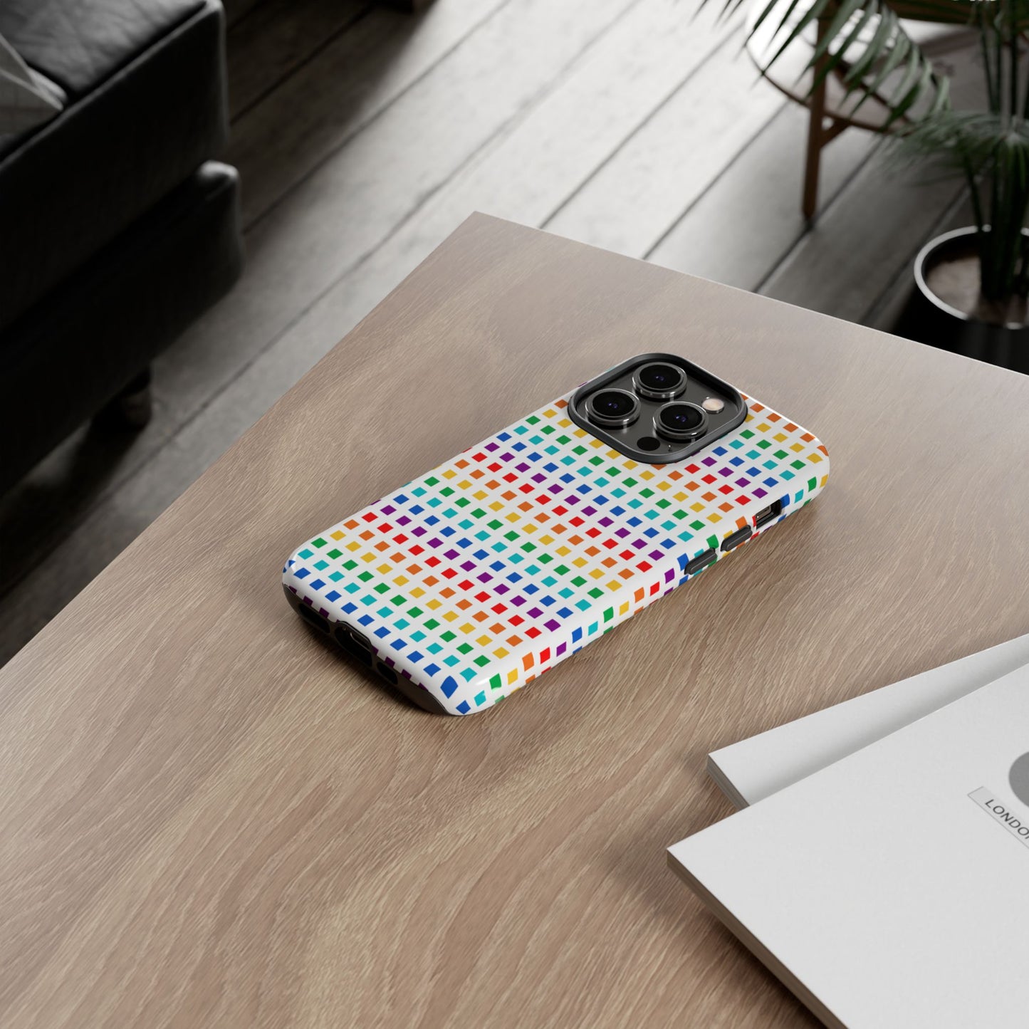 Rainbow on white - Tough Case