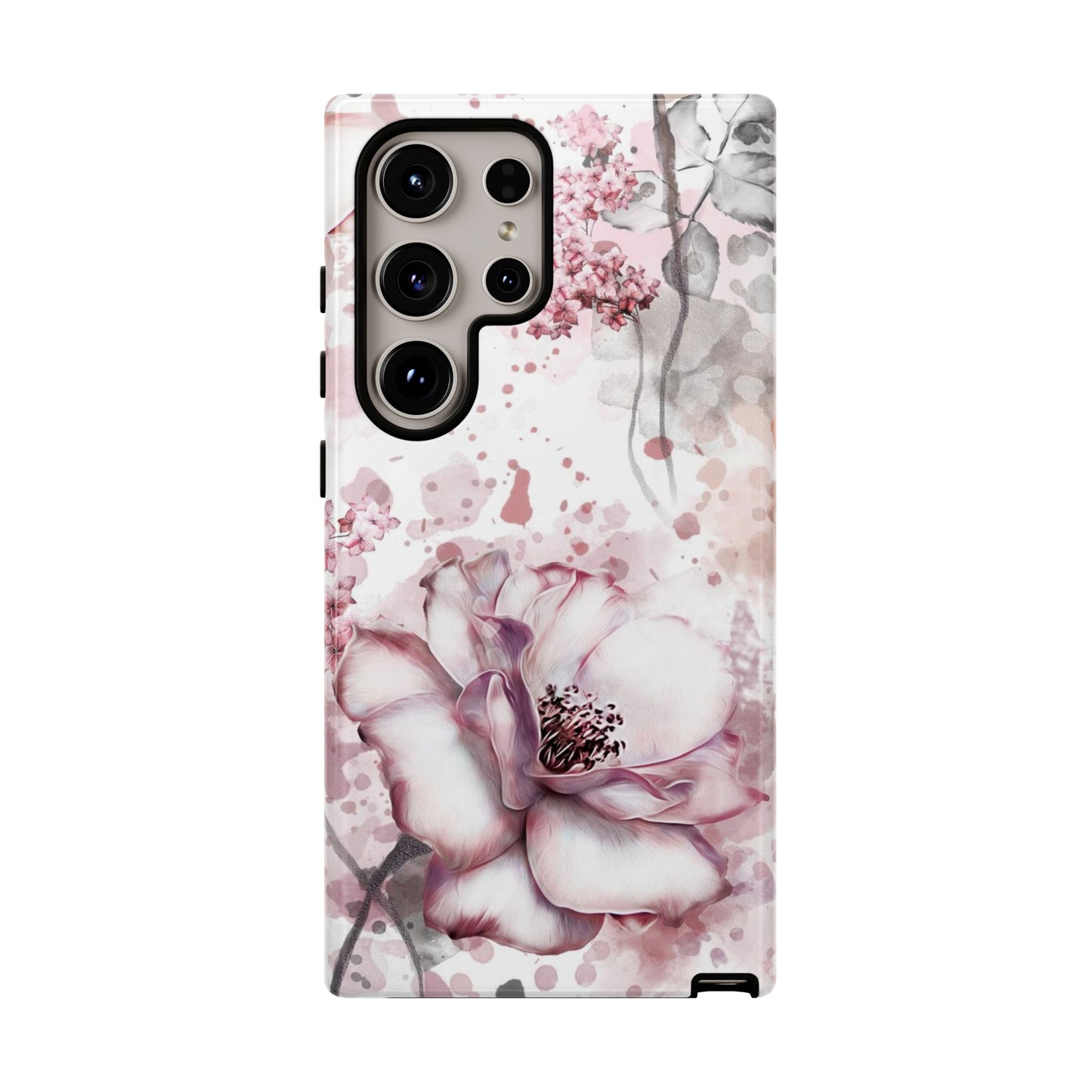 Pale Pink Florals  - Tough Phone Case