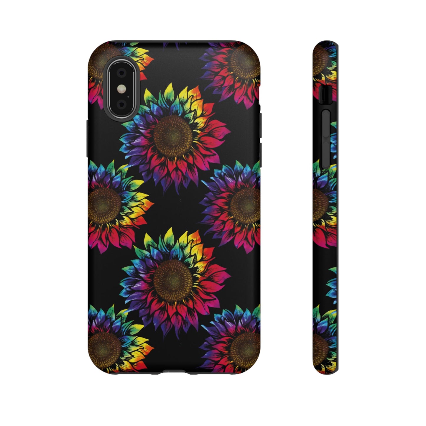Rainbow Sunflowers - Tough Phone Case