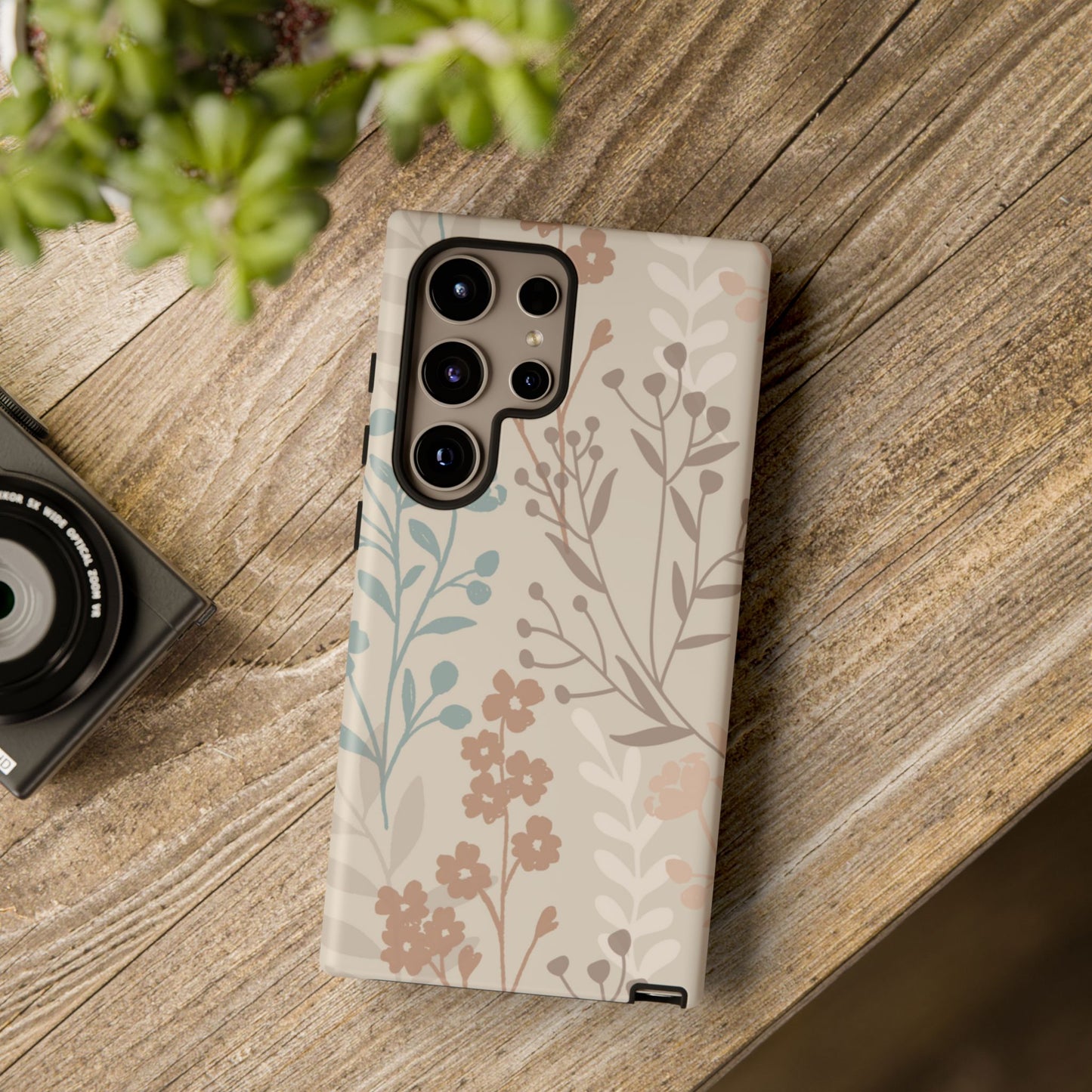 Gentle Boho Florals - Tough Phone Case
