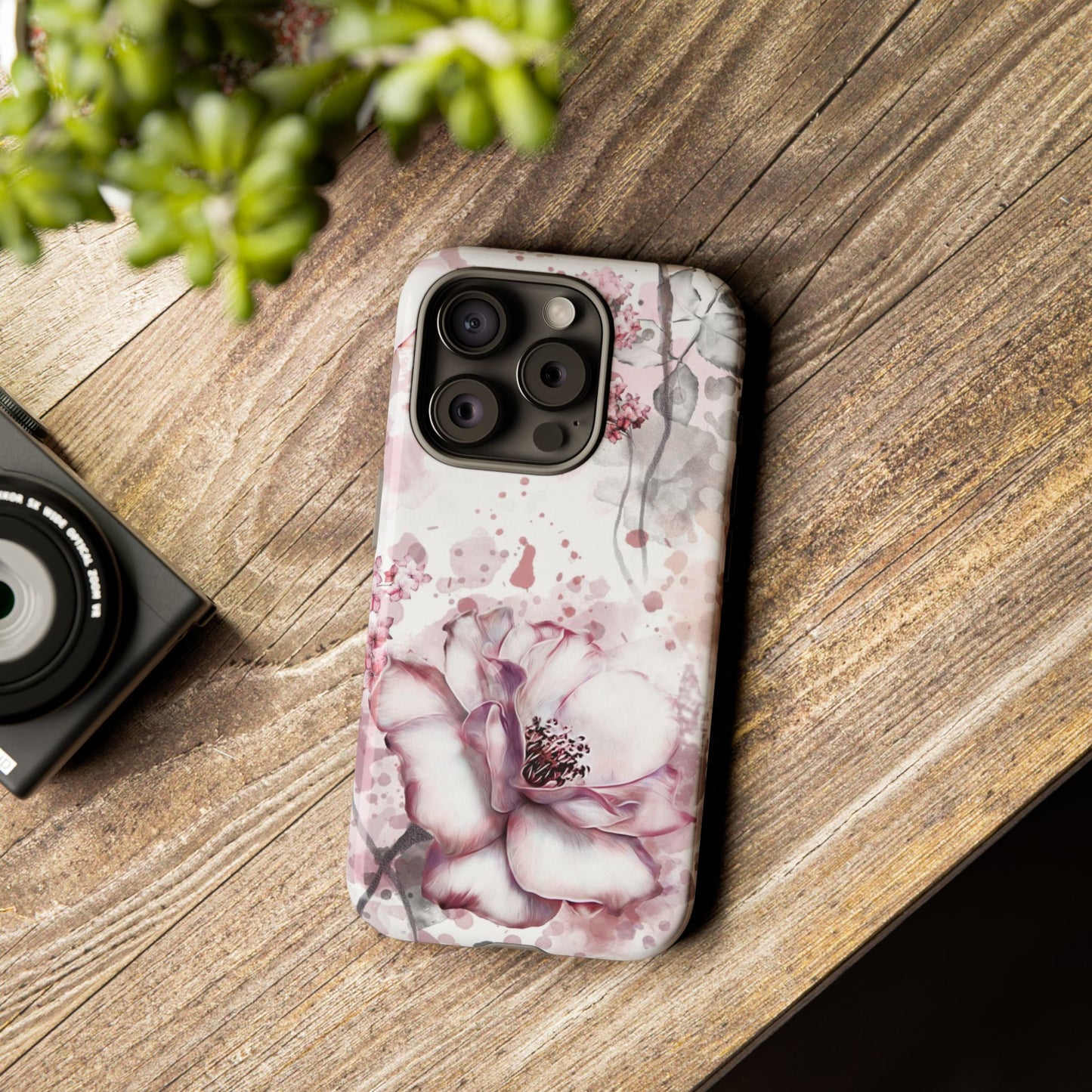 Pale Pink Florals  - Tough Phone Case