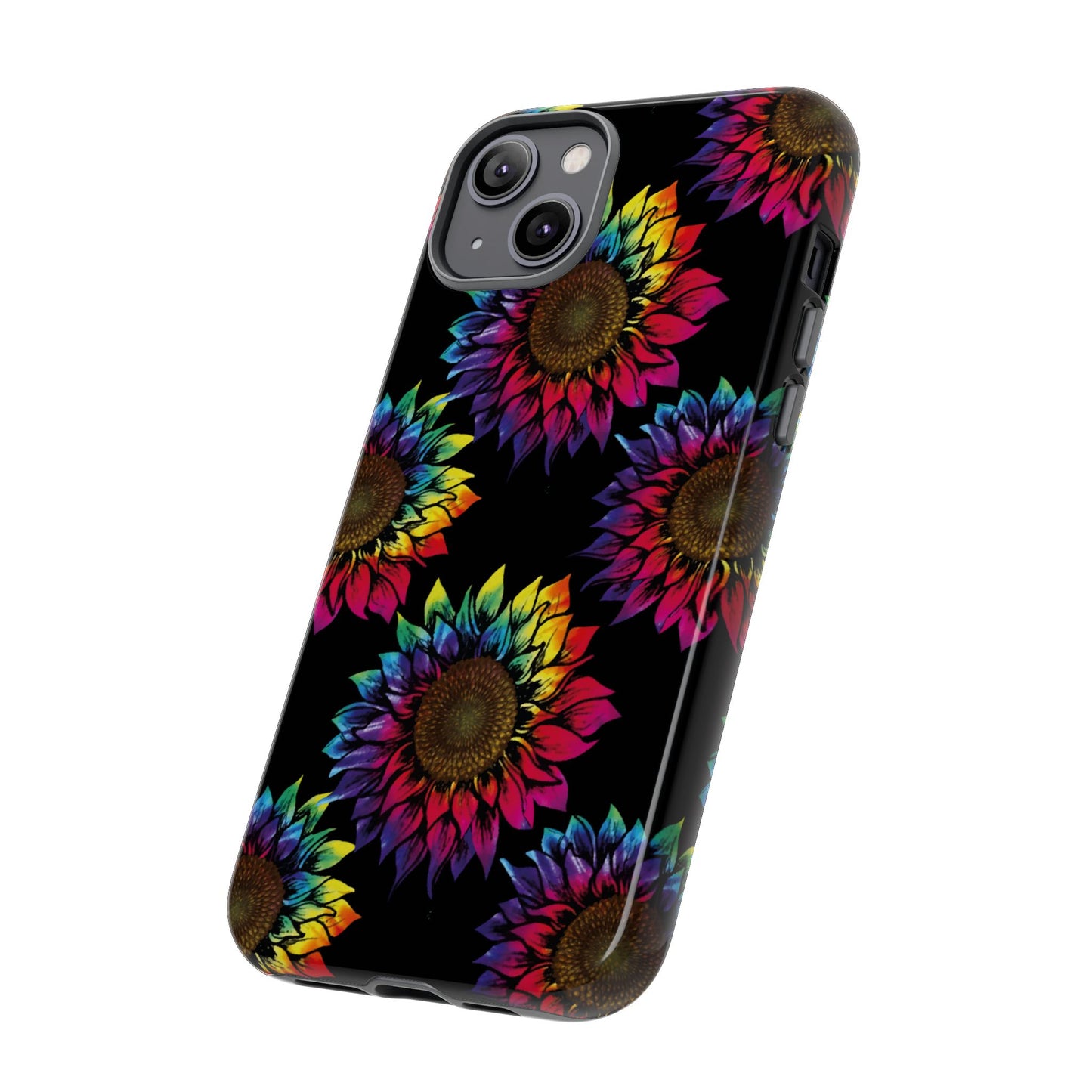 Rainbow Sunflowers - Tough Phone Case