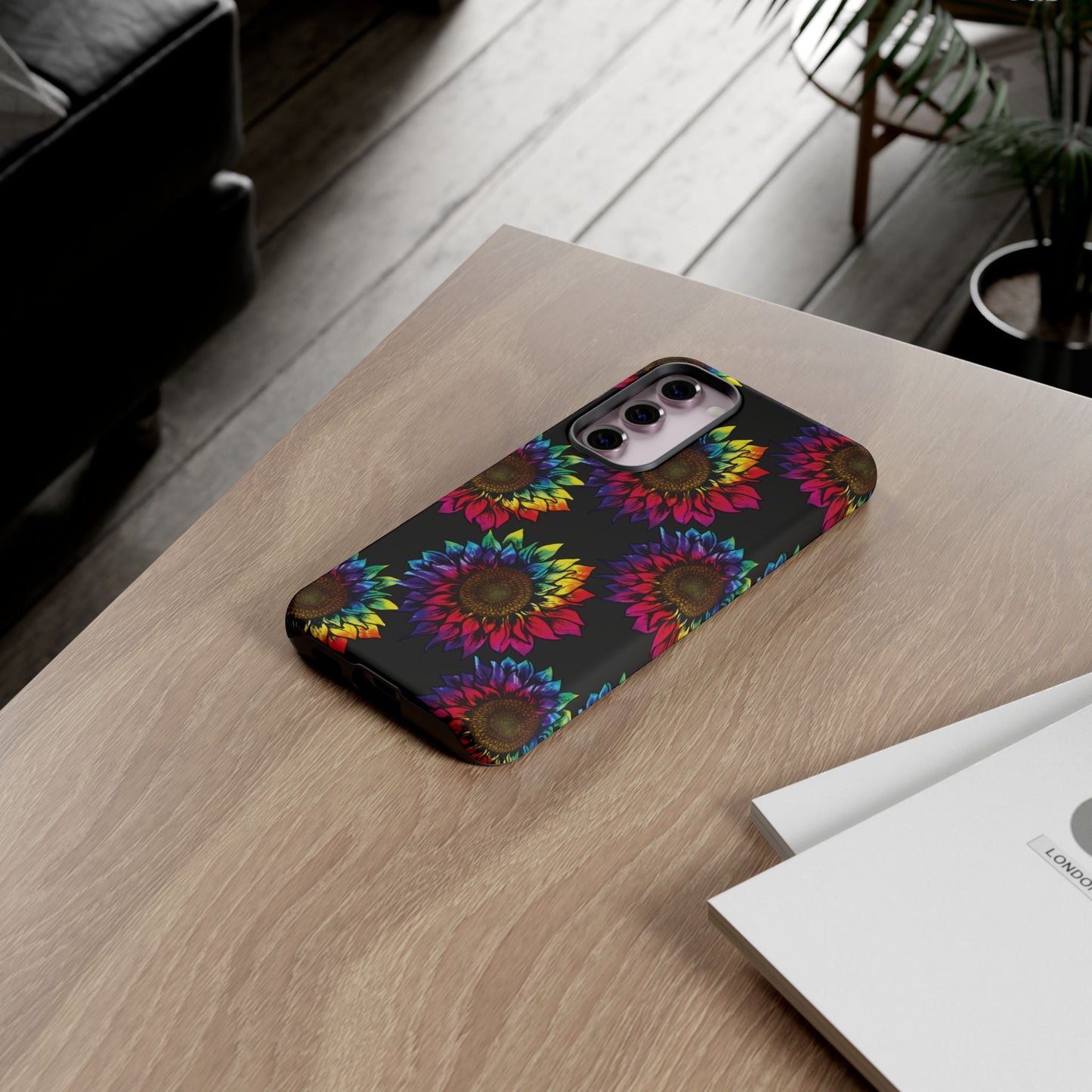 Rainbow Sunflowers - Tough Phone Case