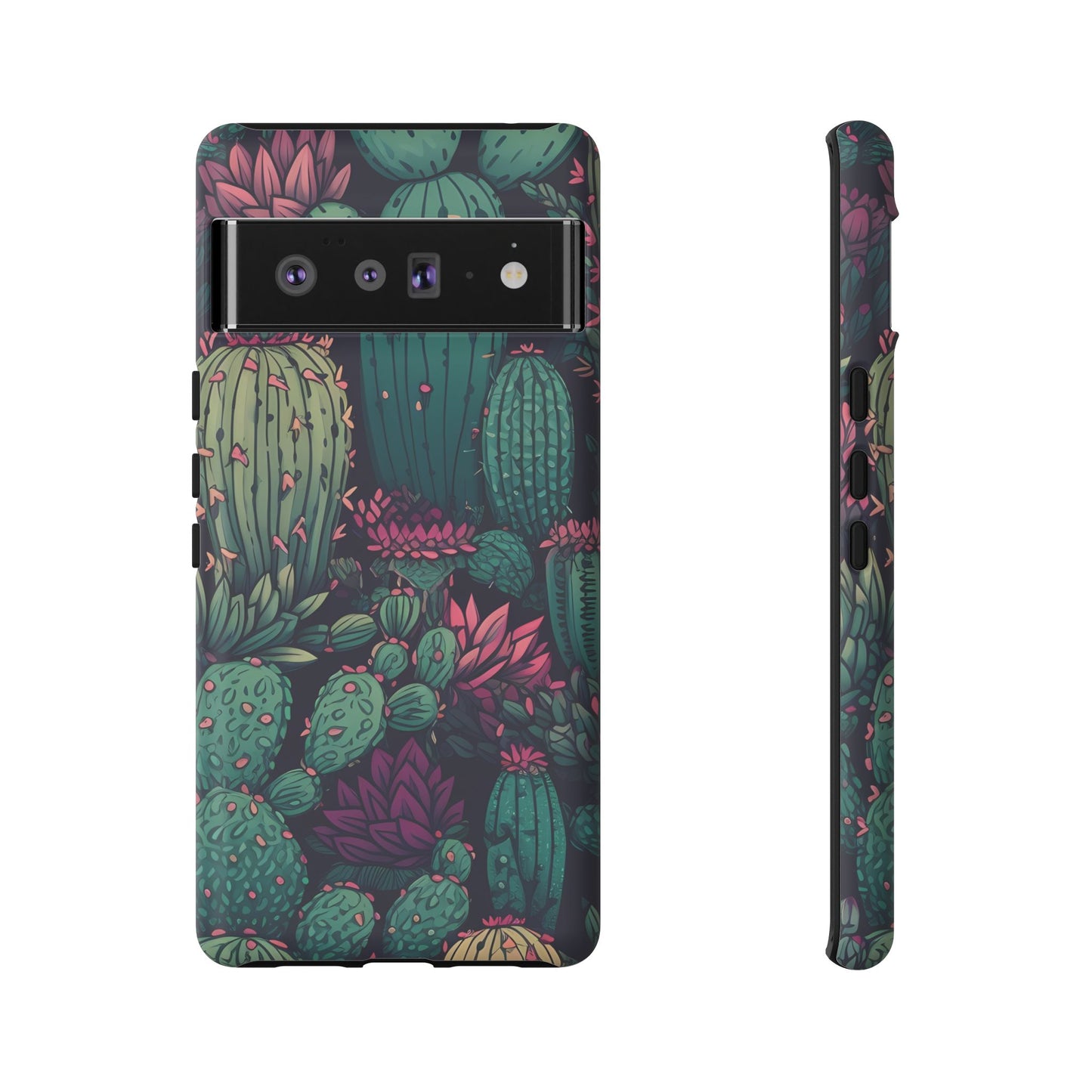 Succulent Garden Tough Phone Case – Bold & Stylish Protection for Plant Lovers
