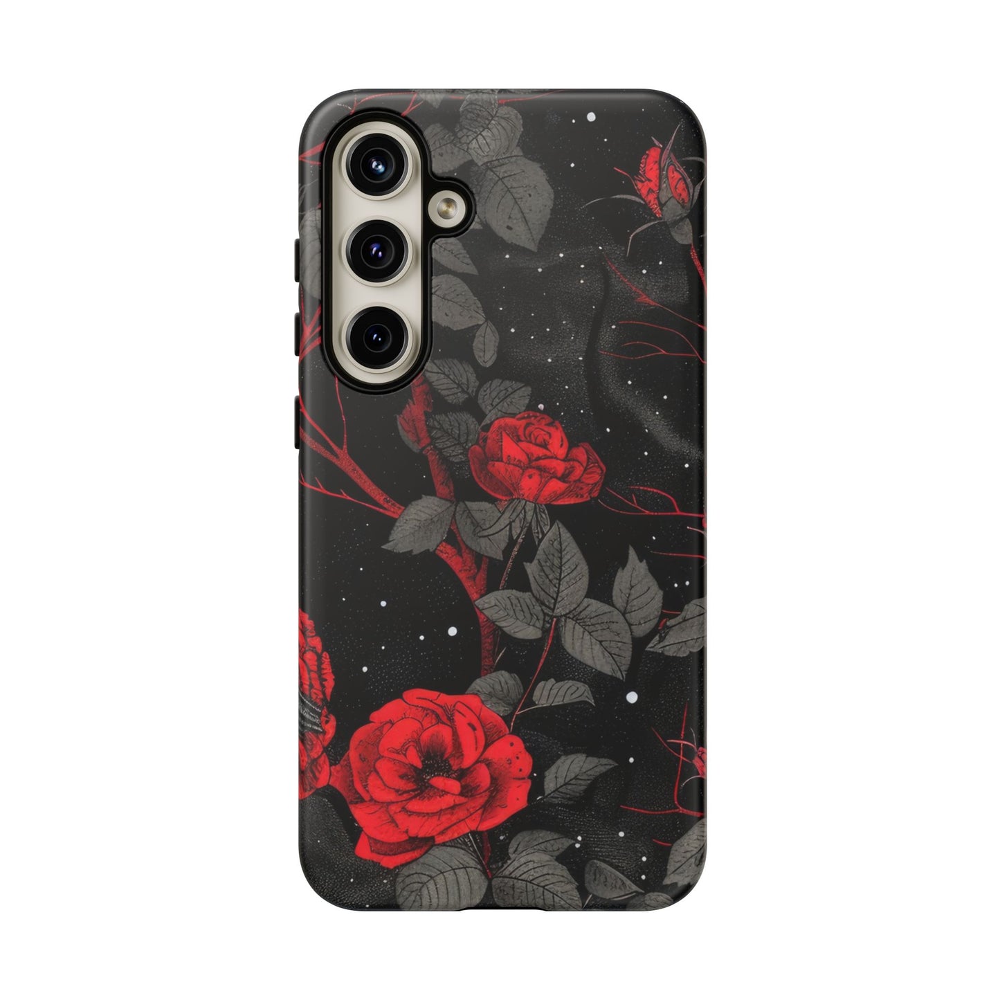 Dark Red Roses  - Tough Phone Case