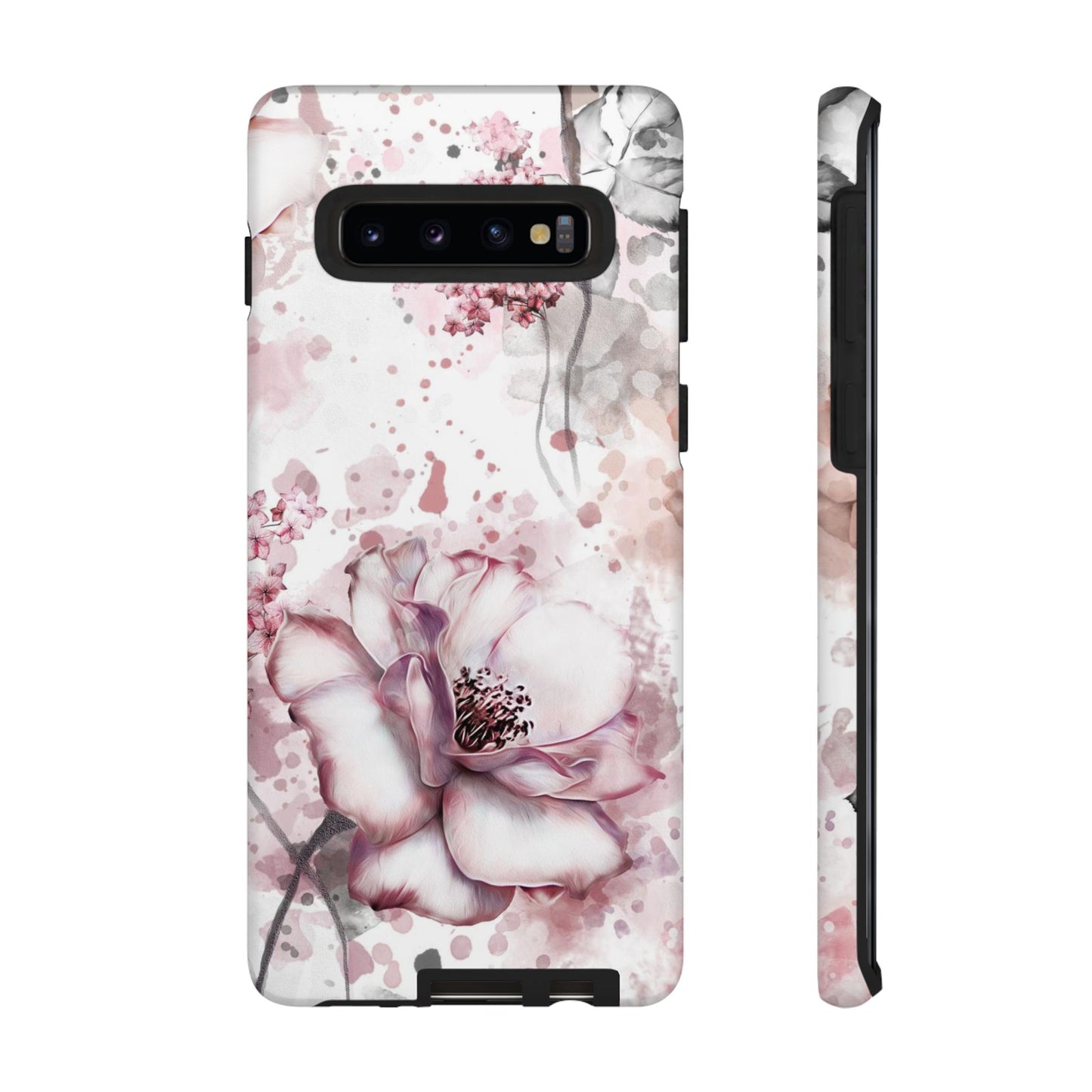 Pale Pink Florals  - Tough Phone Case