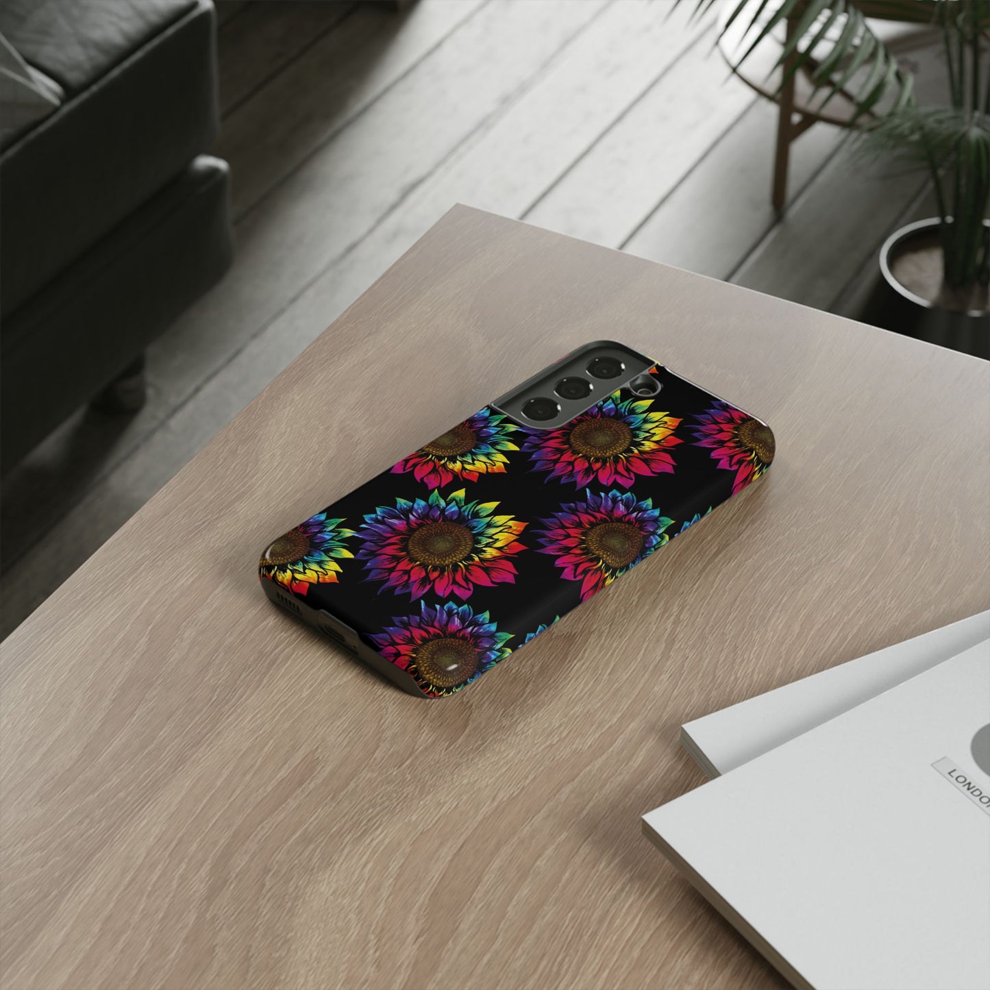 Rainbow Sunflowers - Tough Phone Case