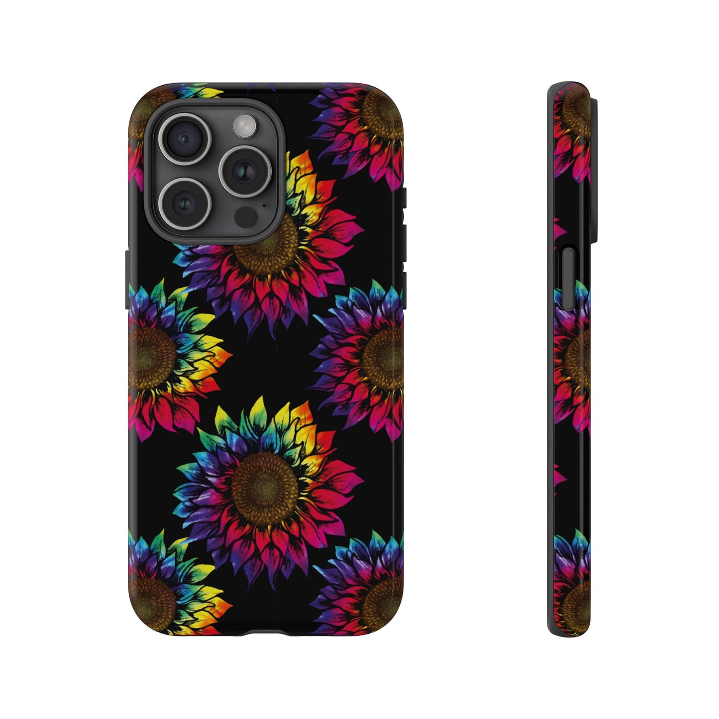 Rainbow Sunflowers - Tough Phone Case