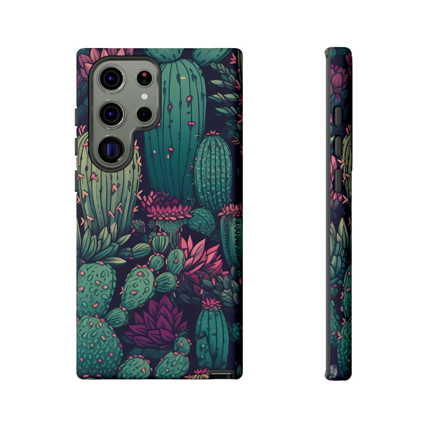 Succulent Garden Tough Phone Case – Bold & Stylish Protection for Plant Lovers