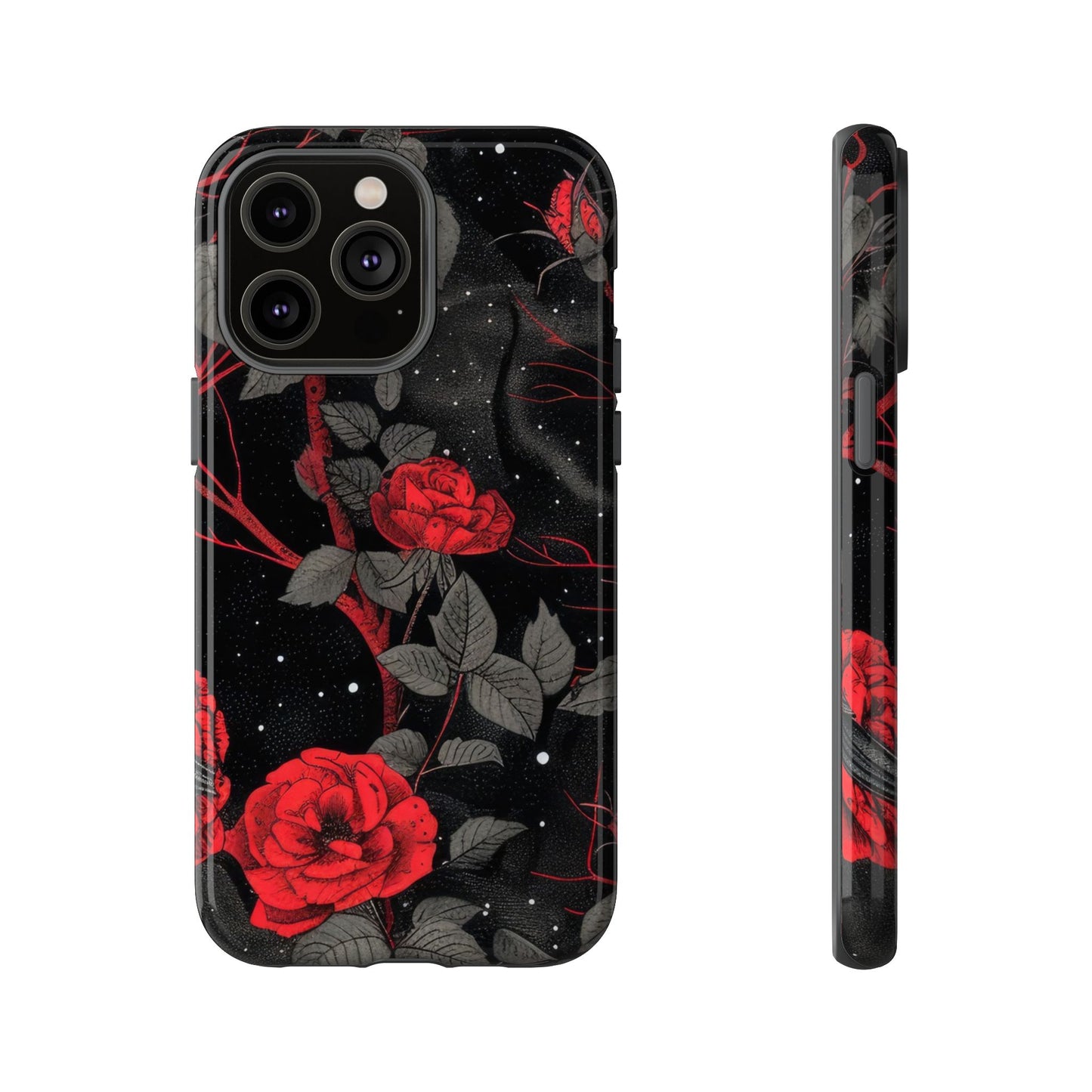 Dark Red Roses  - Tough Phone Case