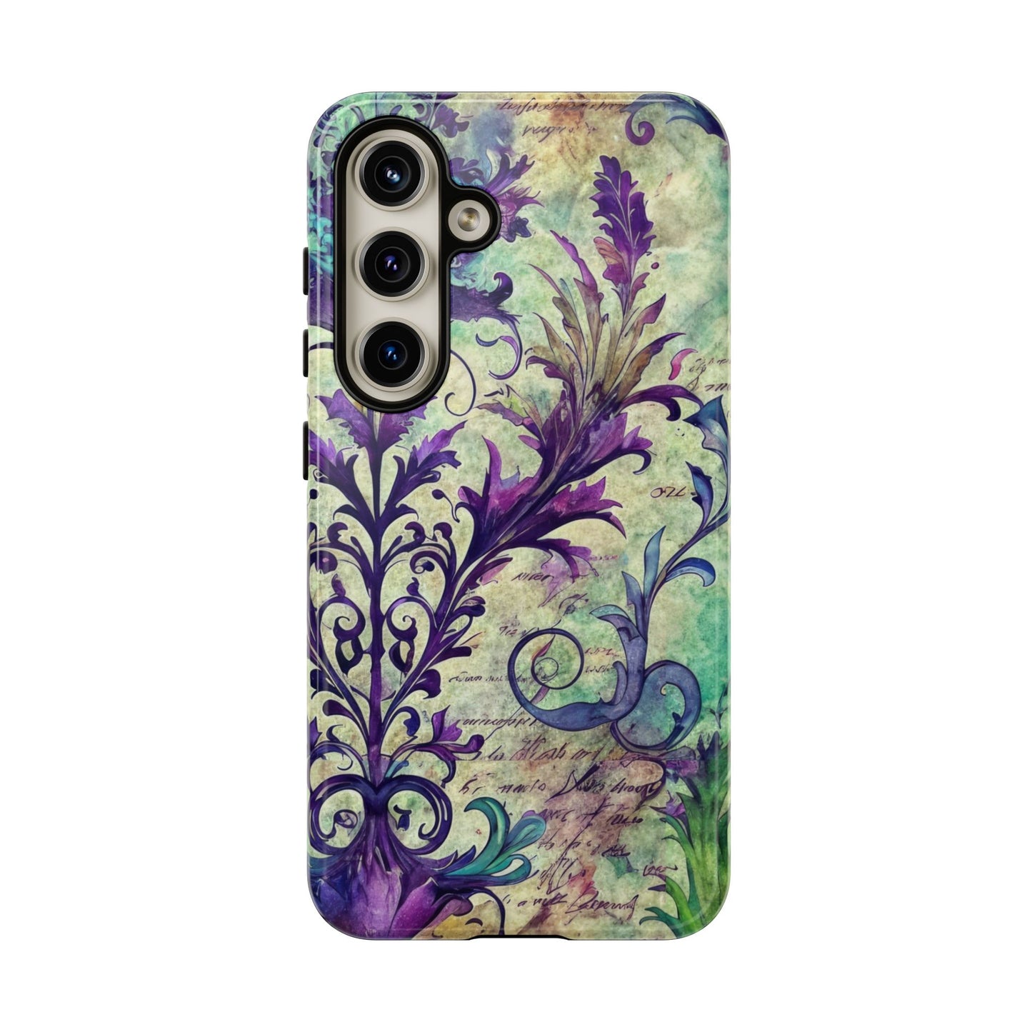 Purple Swirly Fun Tough Phone Case