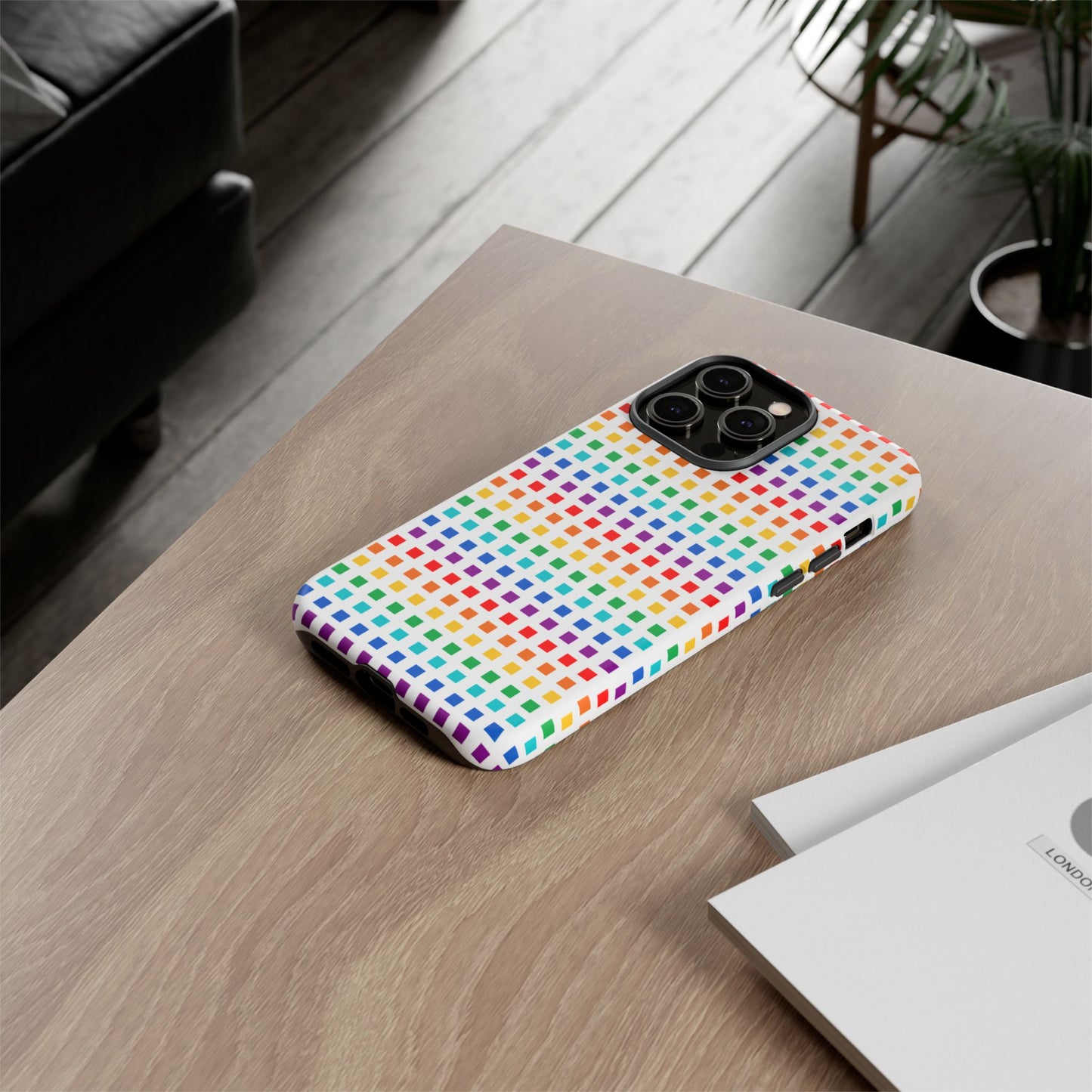 Rainbow on white - Tough Case