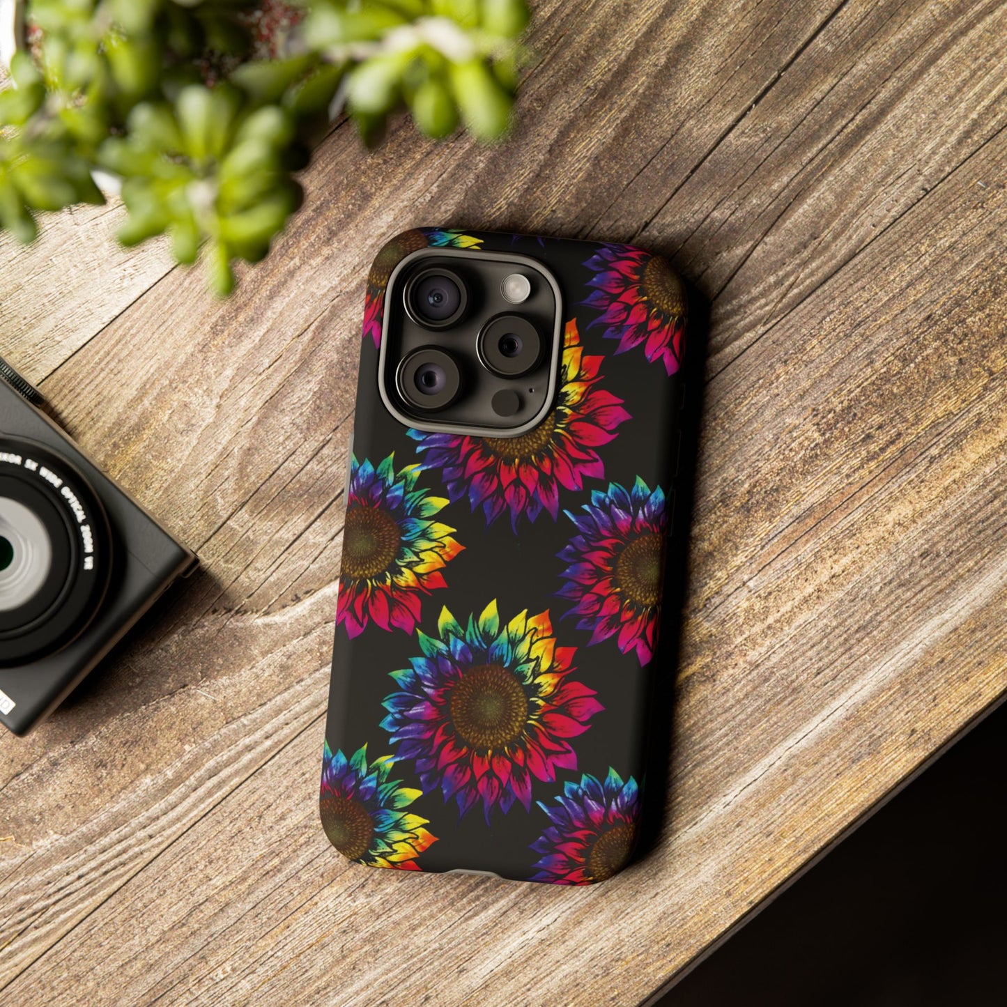 Rainbow Sunflowers - Tough Phone Case