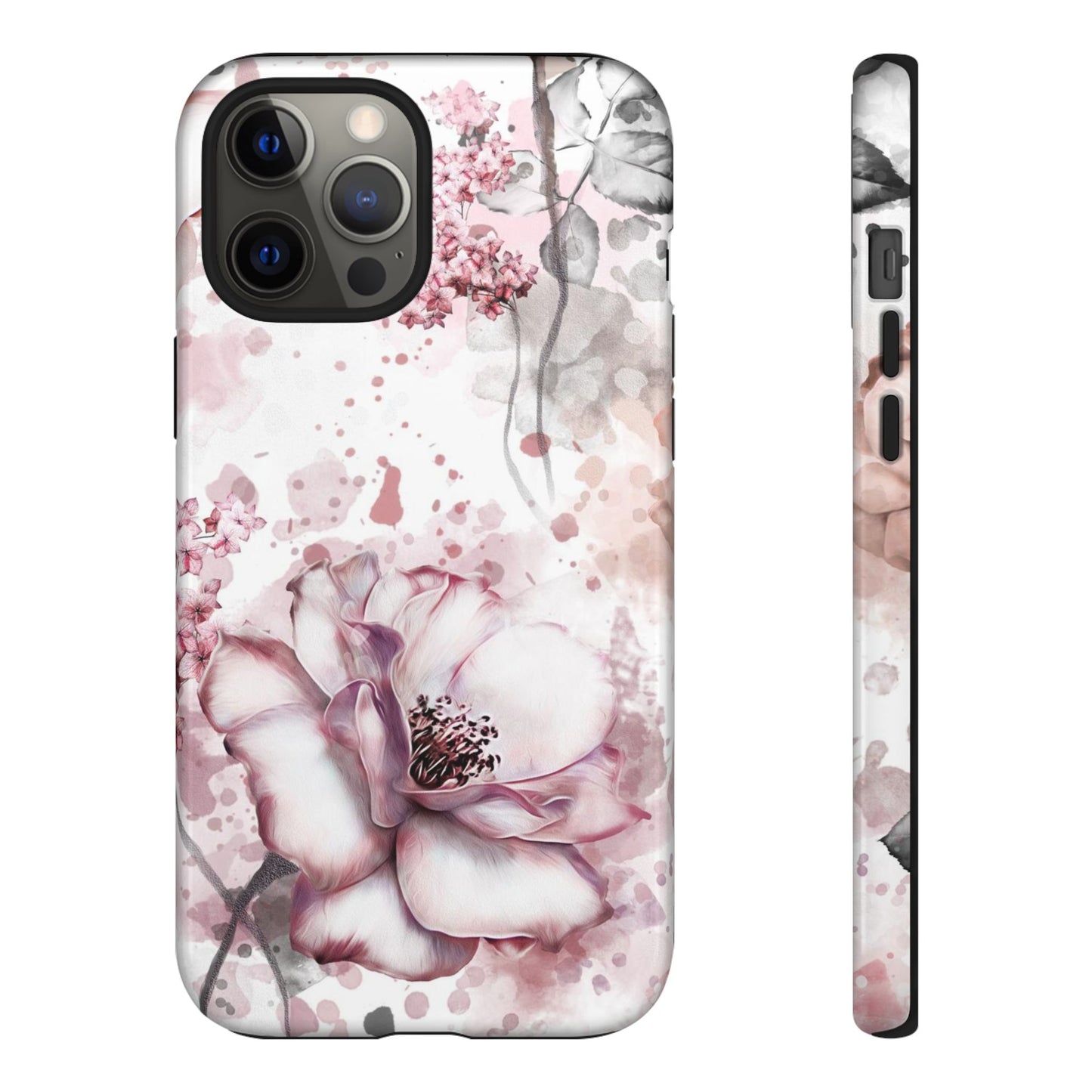 Pale Pink Florals  - Tough Phone Case