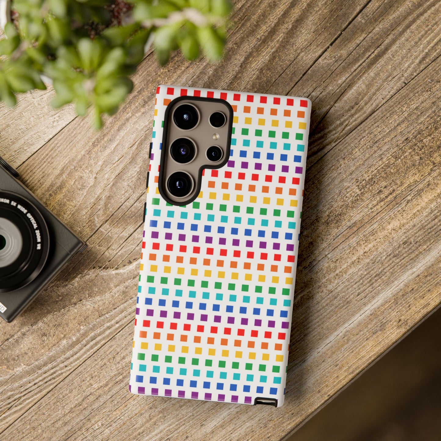 Rainbow on white - Tough Case