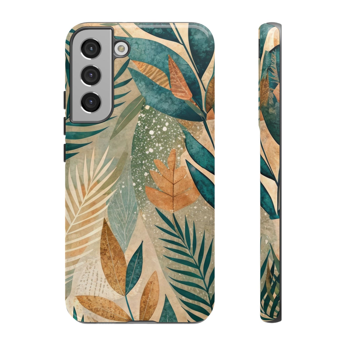 Boho Leaves Tough Phone Case