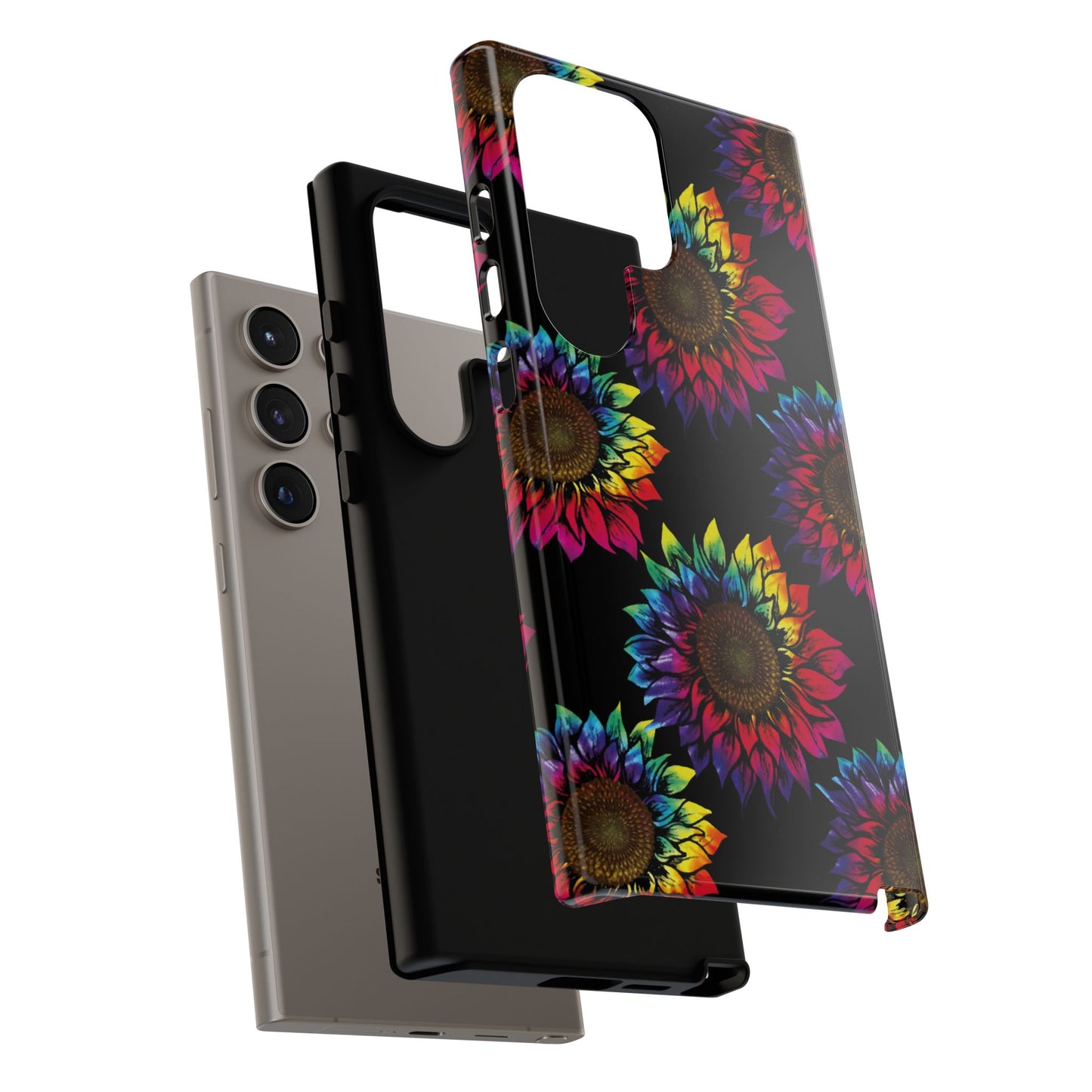 Rainbow Sunflowers - Tough Phone Case