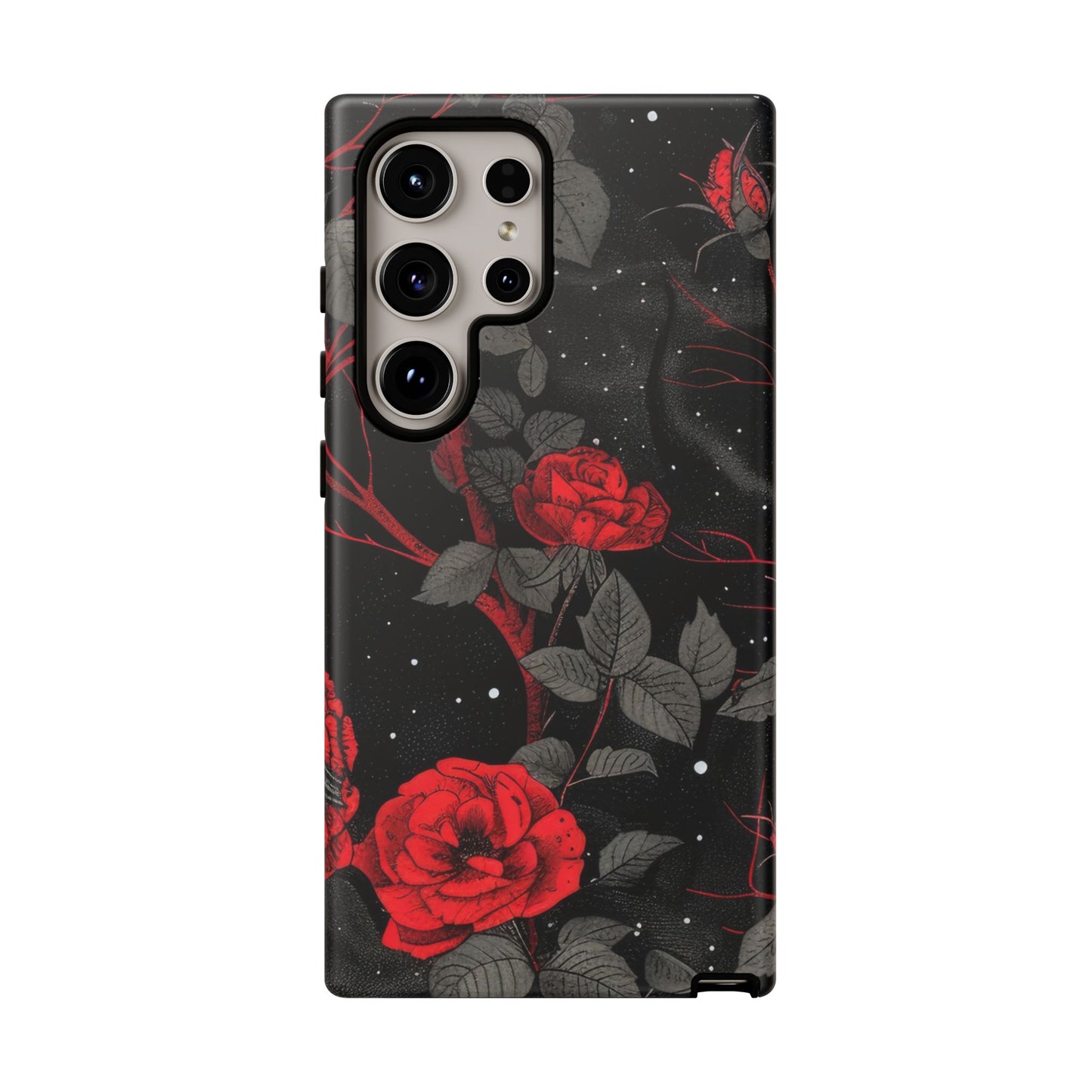 Dark Red Roses  - Tough Phone Case