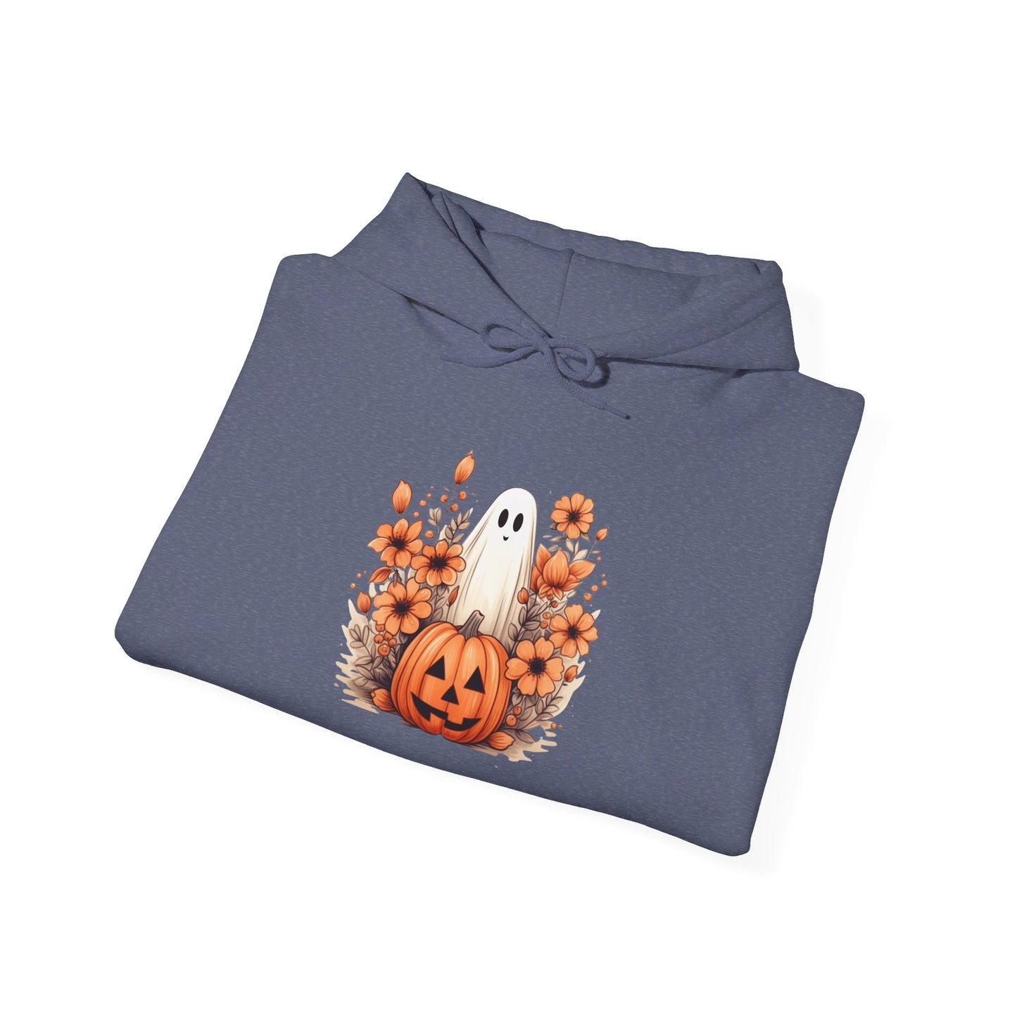 Cute Fall Ghost Hooded Sweatshirt