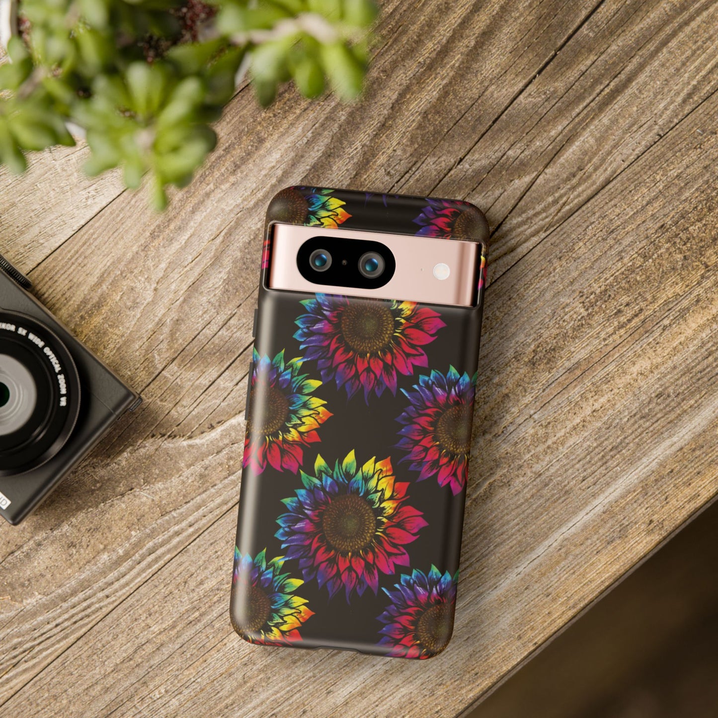 Rainbow Sunflowers - Tough Phone Case