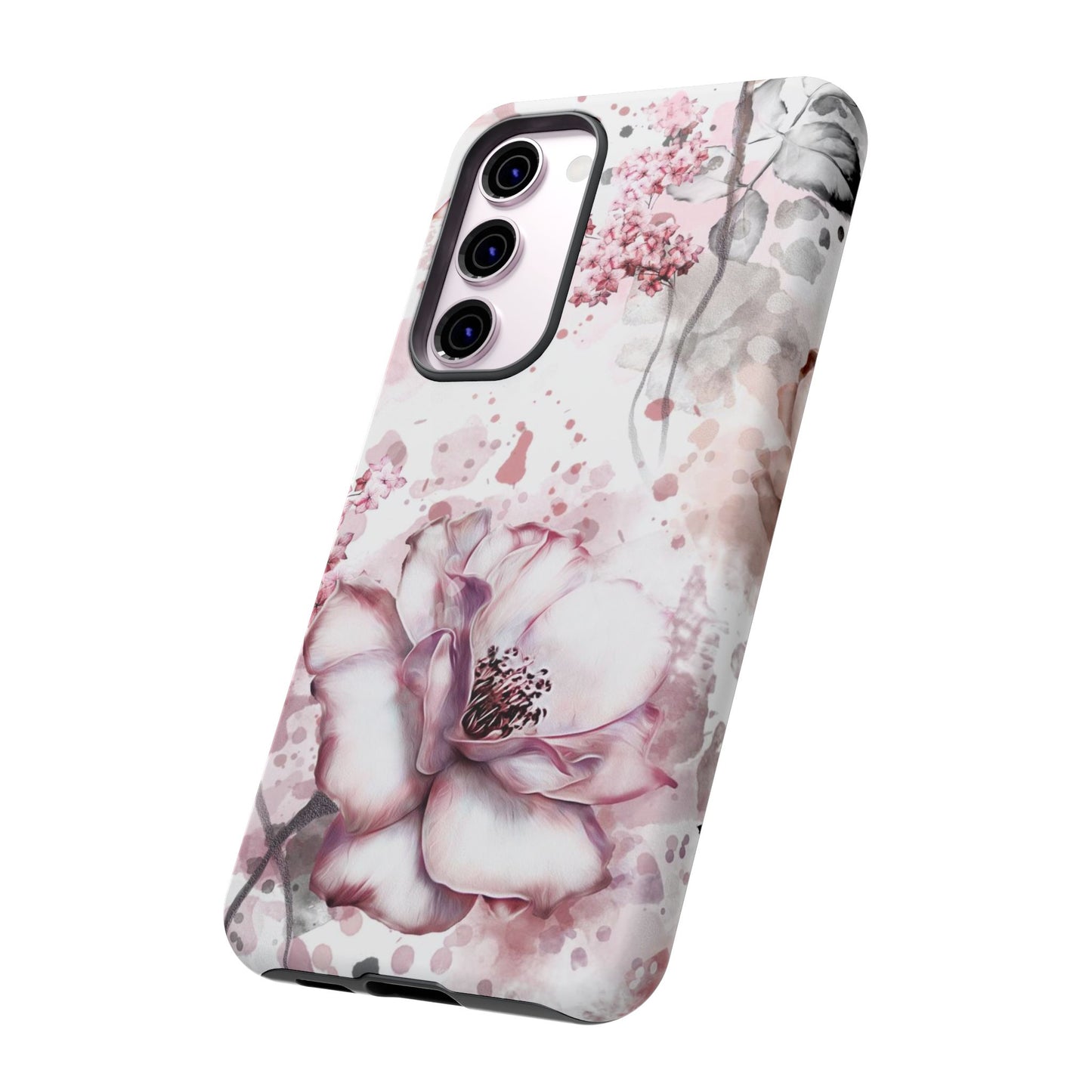 Pale Pink Florals  - Tough Phone Case