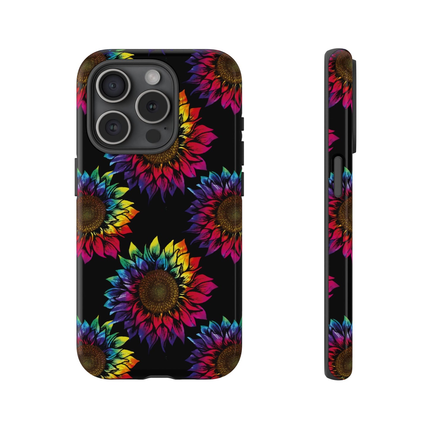Rainbow Sunflowers - Tough Phone Case