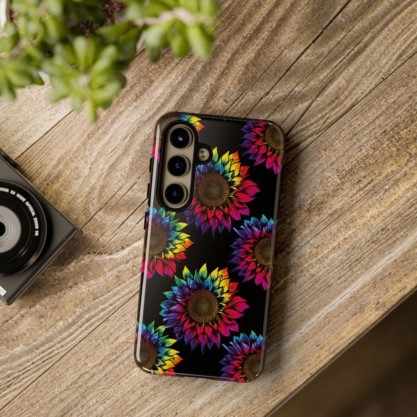 Rainbow Sunflowers - Tough Phone Case