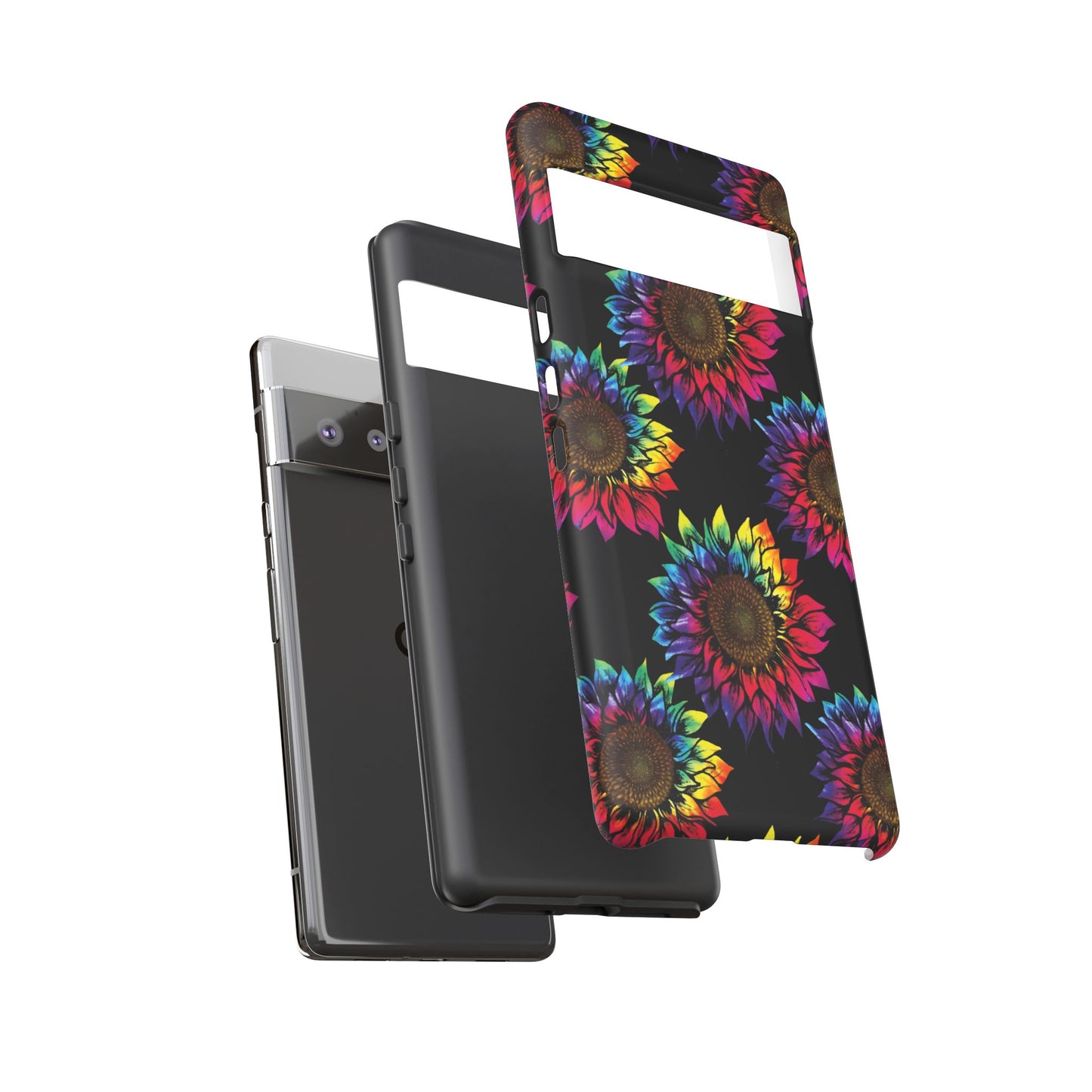 Rainbow Sunflowers - Tough Phone Case
