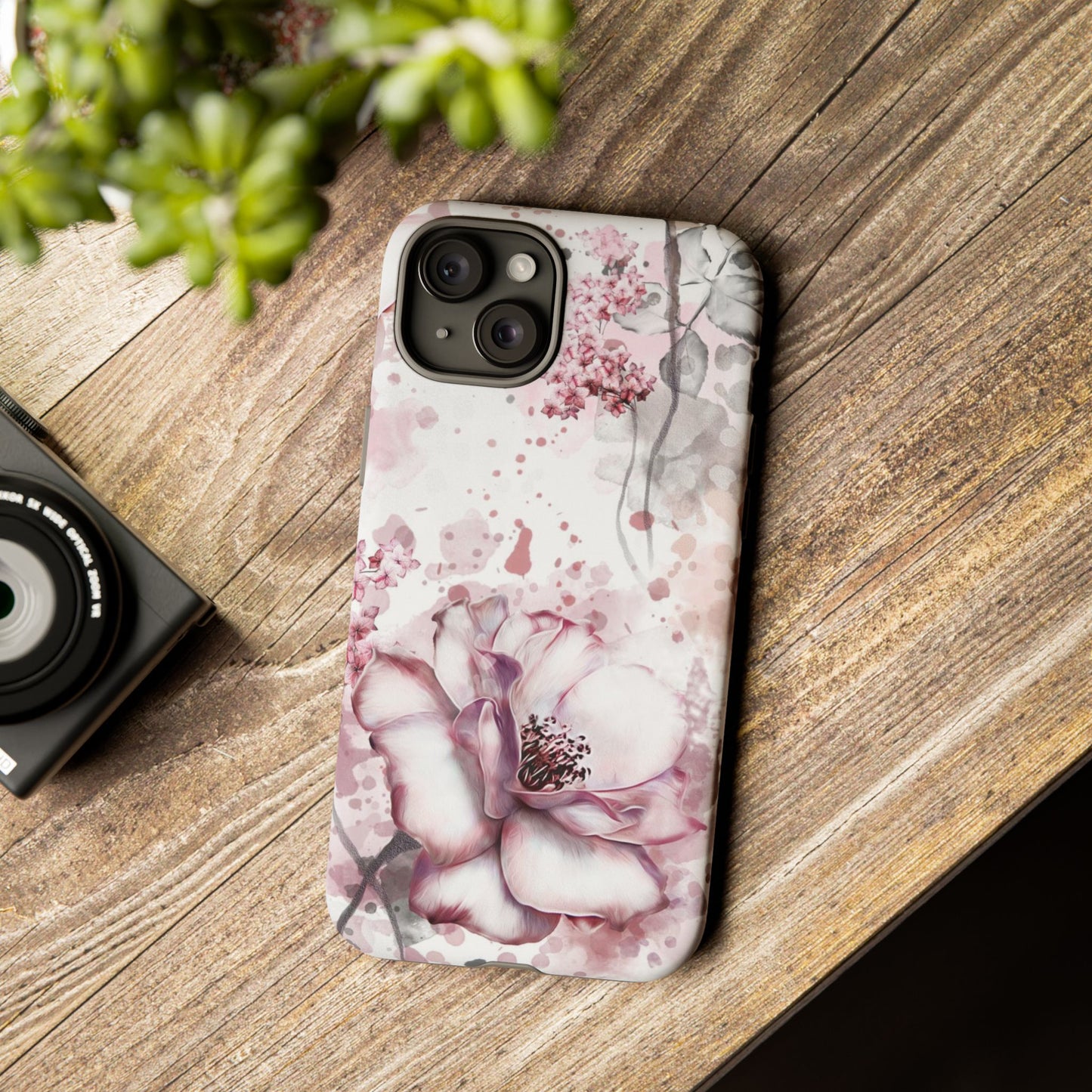 Pale Pink Florals  - Tough Phone Case
