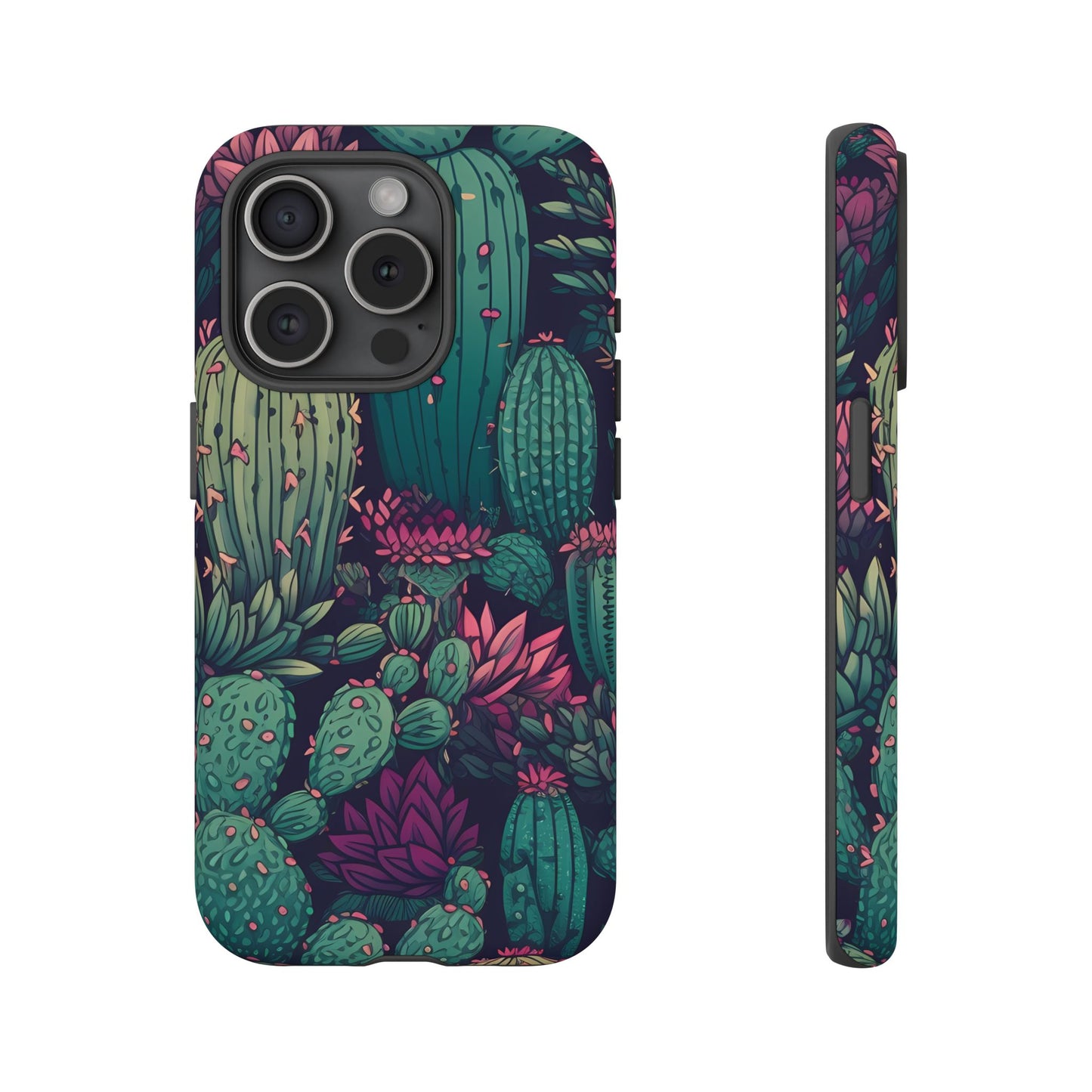 Succulent Garden Tough Phone Case – Bold & Stylish Protection for Plant Lovers